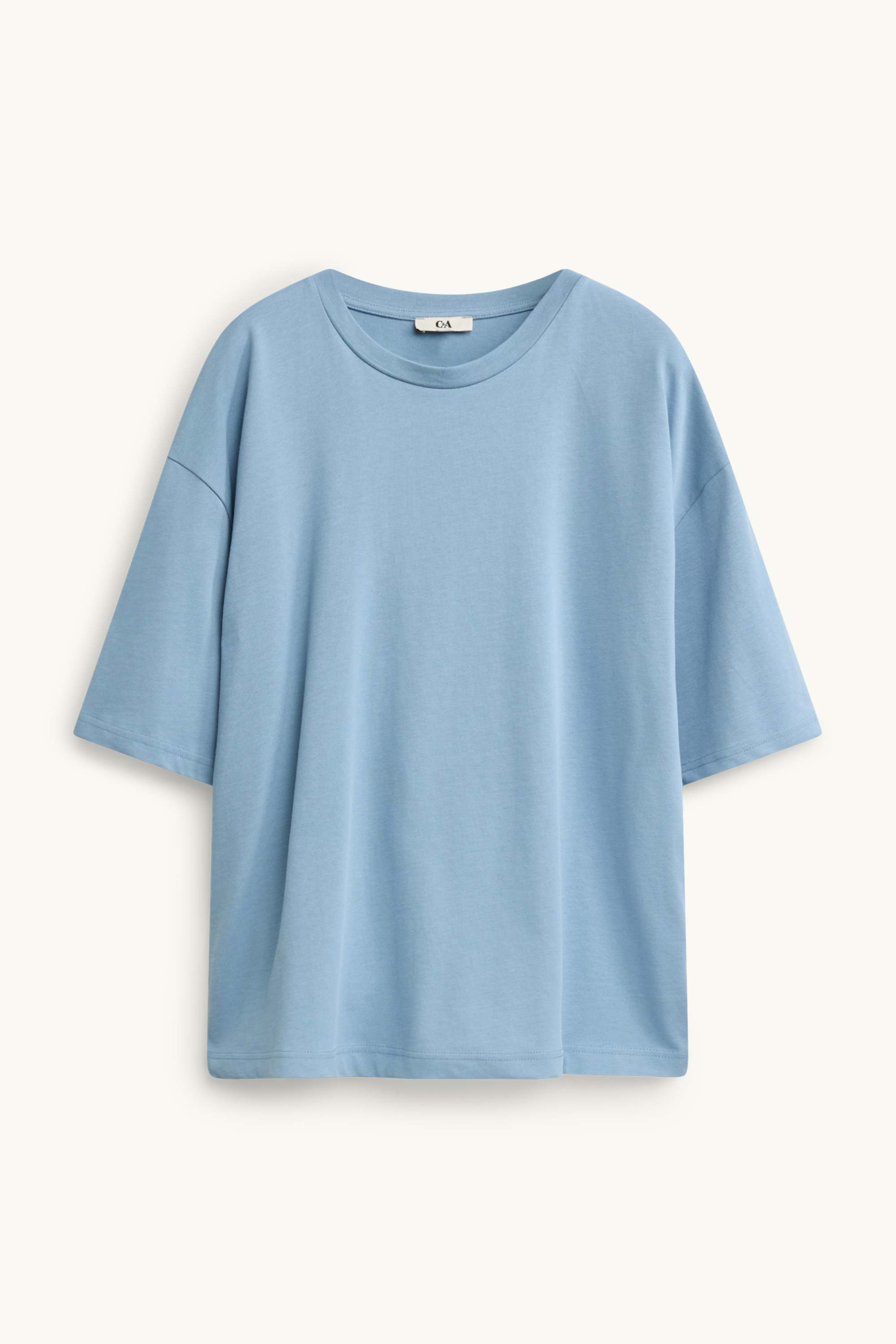 T-shirt - oversized light blue