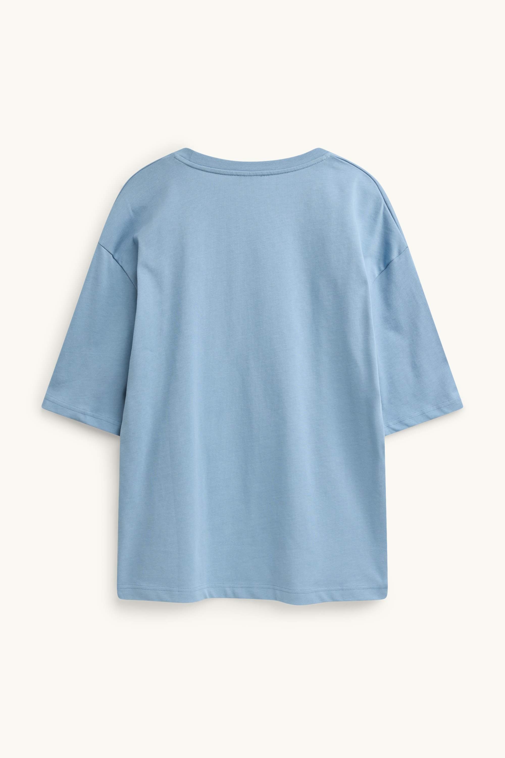 T-shirt - oversized light blue