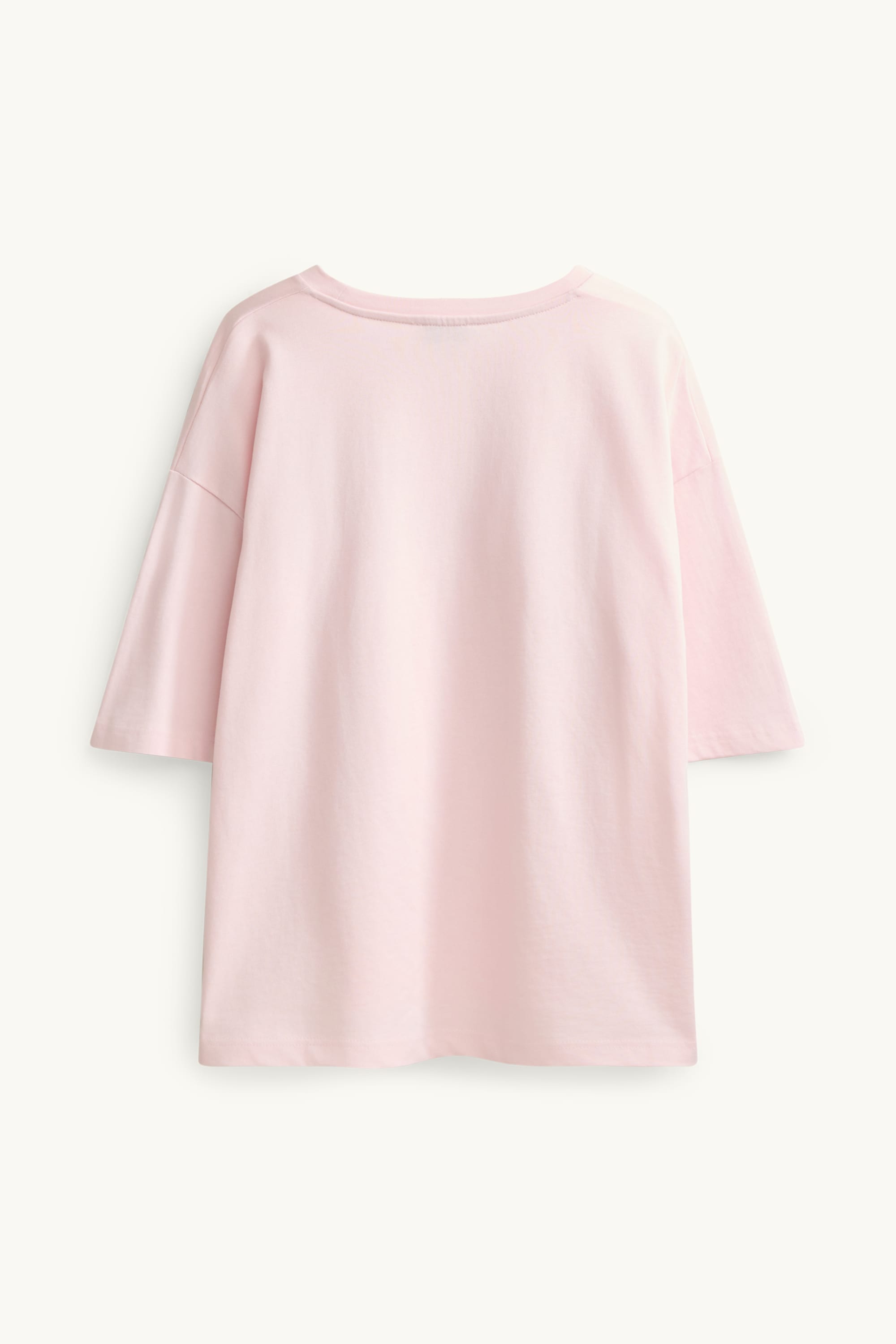 T-shirt - oversized pale pink