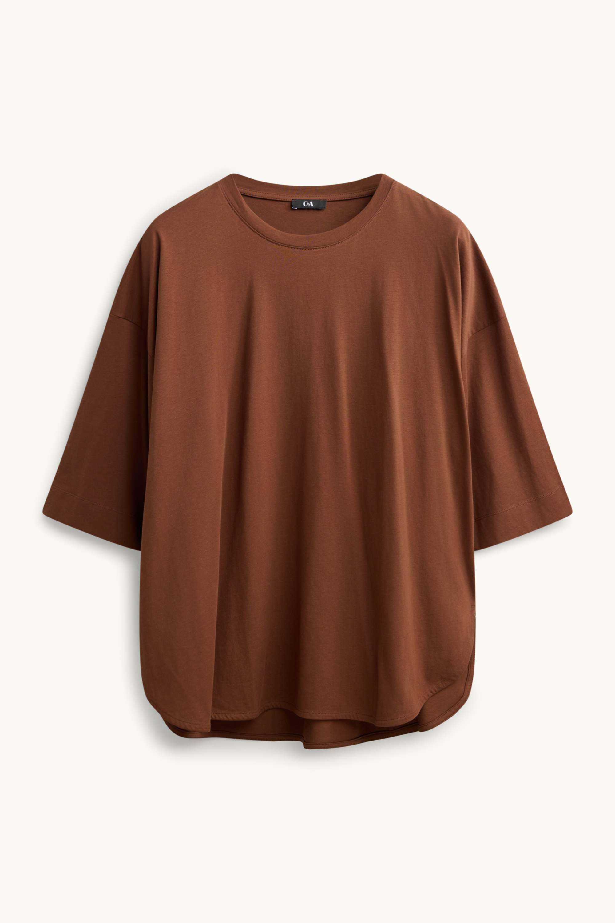 T-shirt - relaxed fit brown
