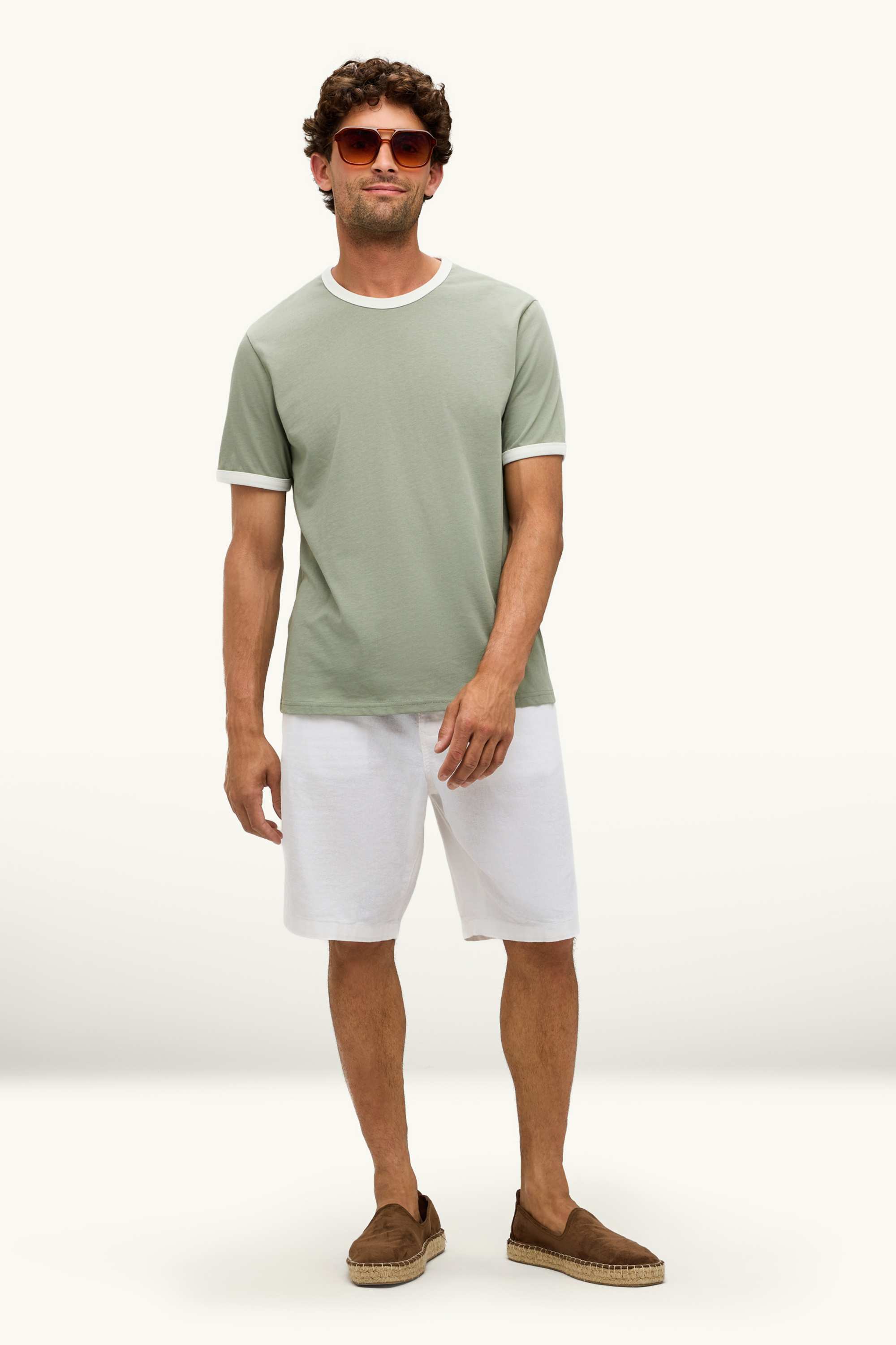 T-shirt - relaxed fit light green
