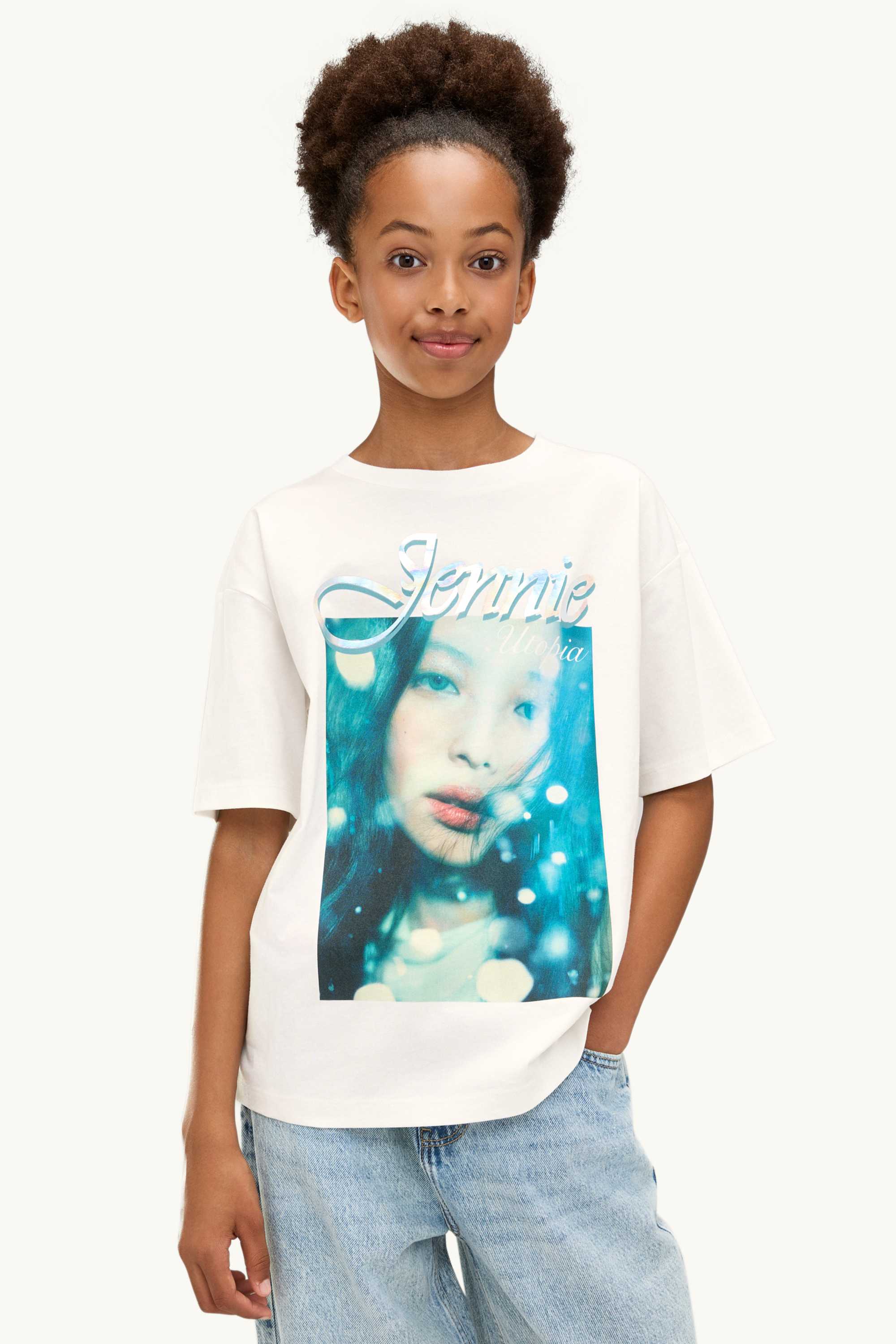 Blackpink - short sleeve T-shirt - shiny white