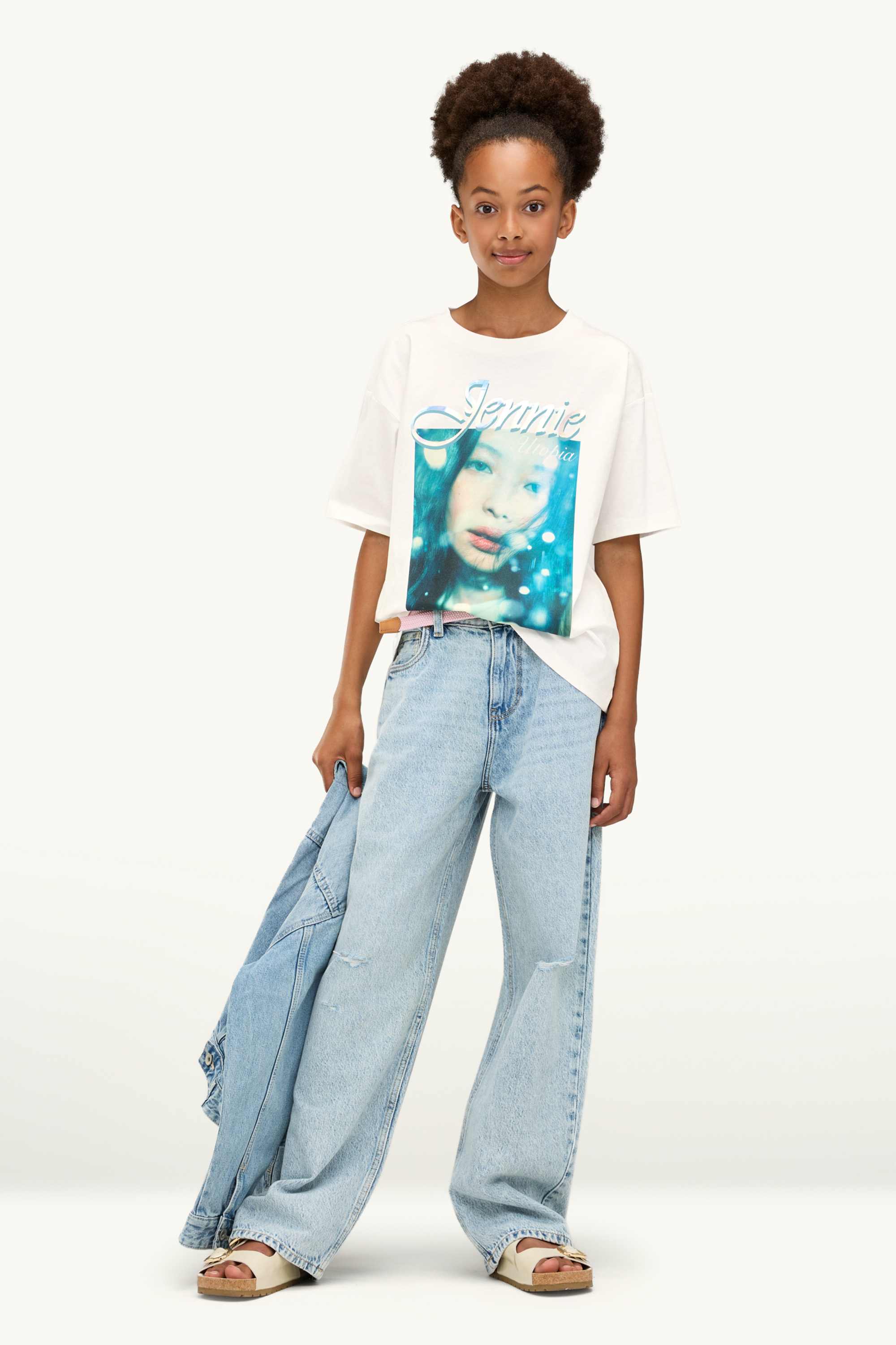 Blackpink - short sleeve T-shirt - shiny white