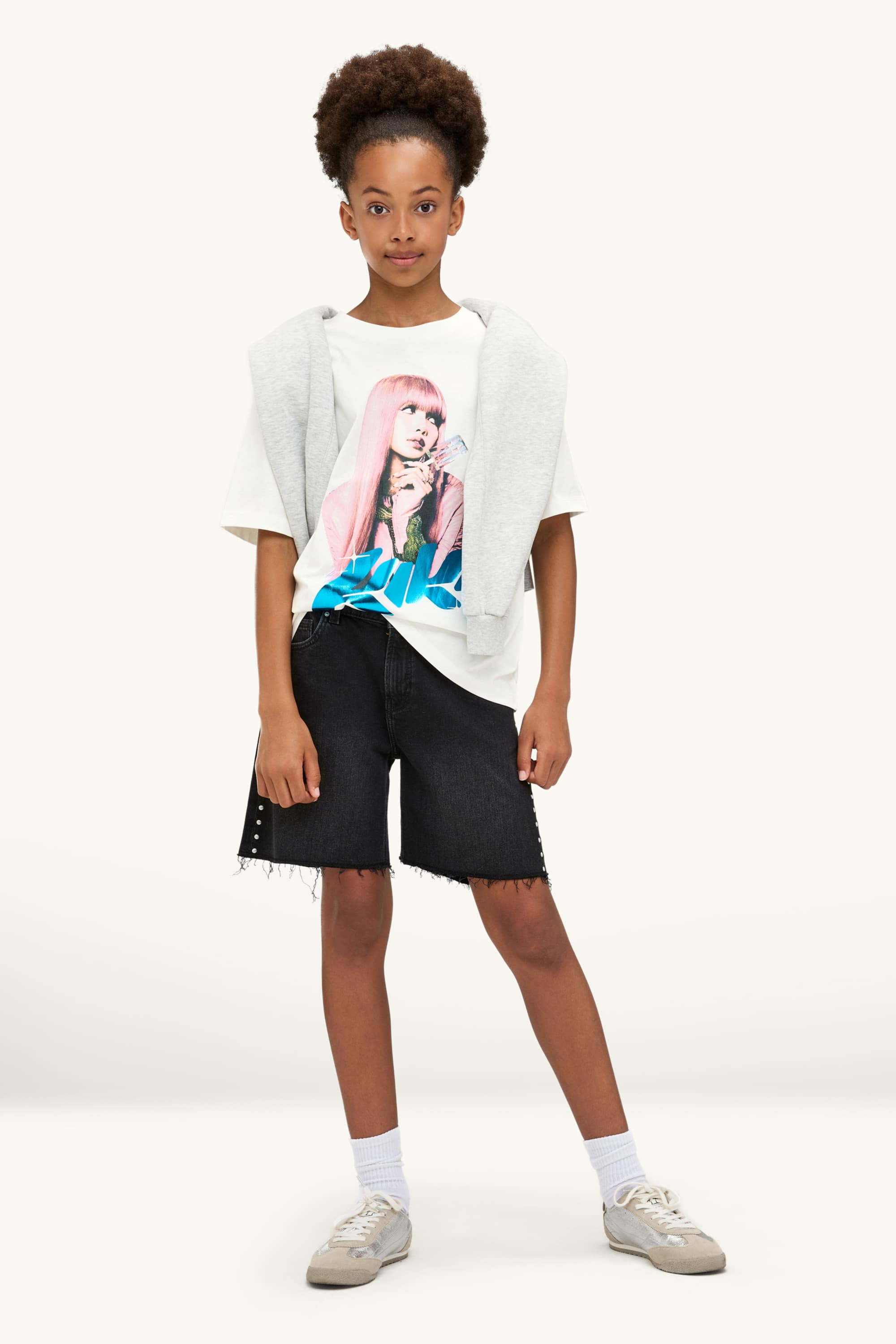 Blackpink - short sleeve T-shirt - shiny white