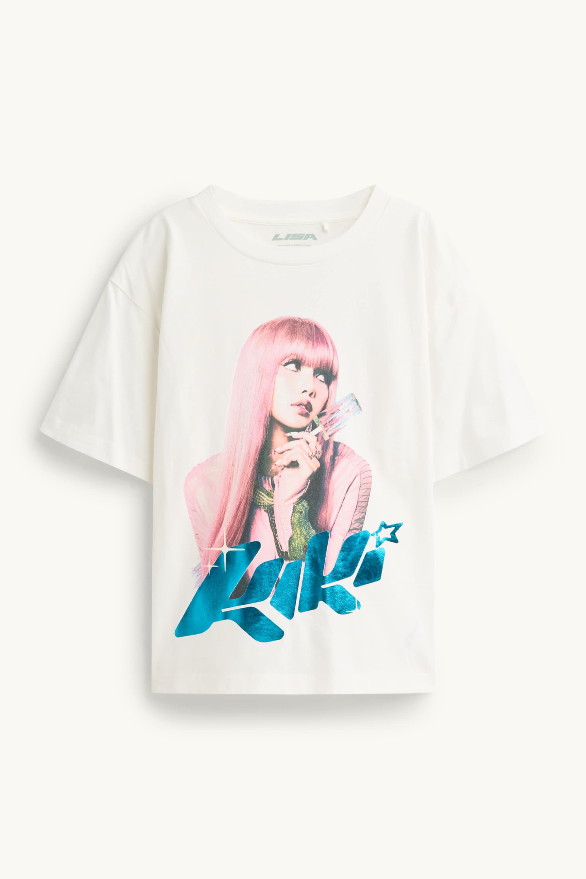 Blackpink - short sleeve T-shirt - shiny white