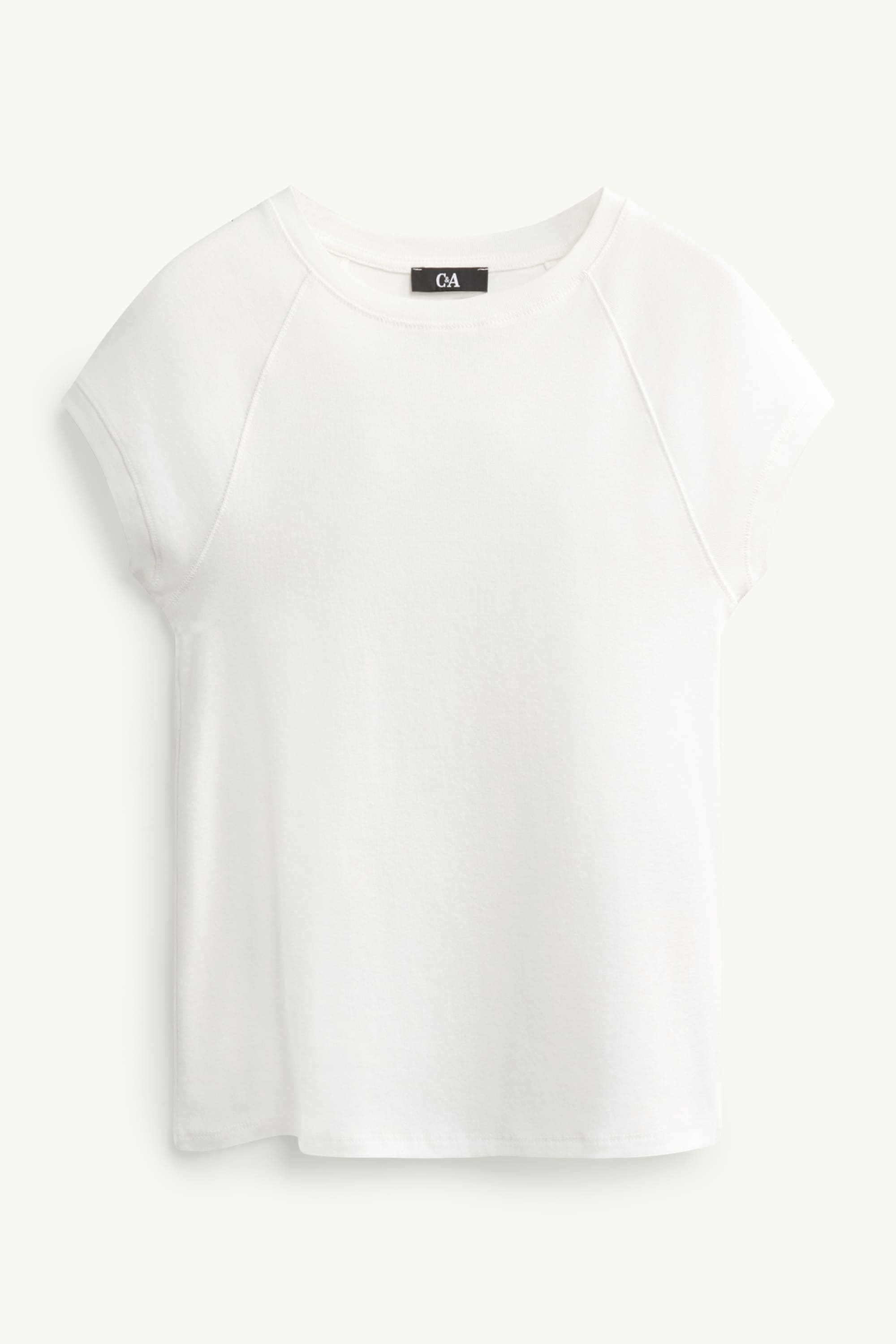T-shirt - slim fit white