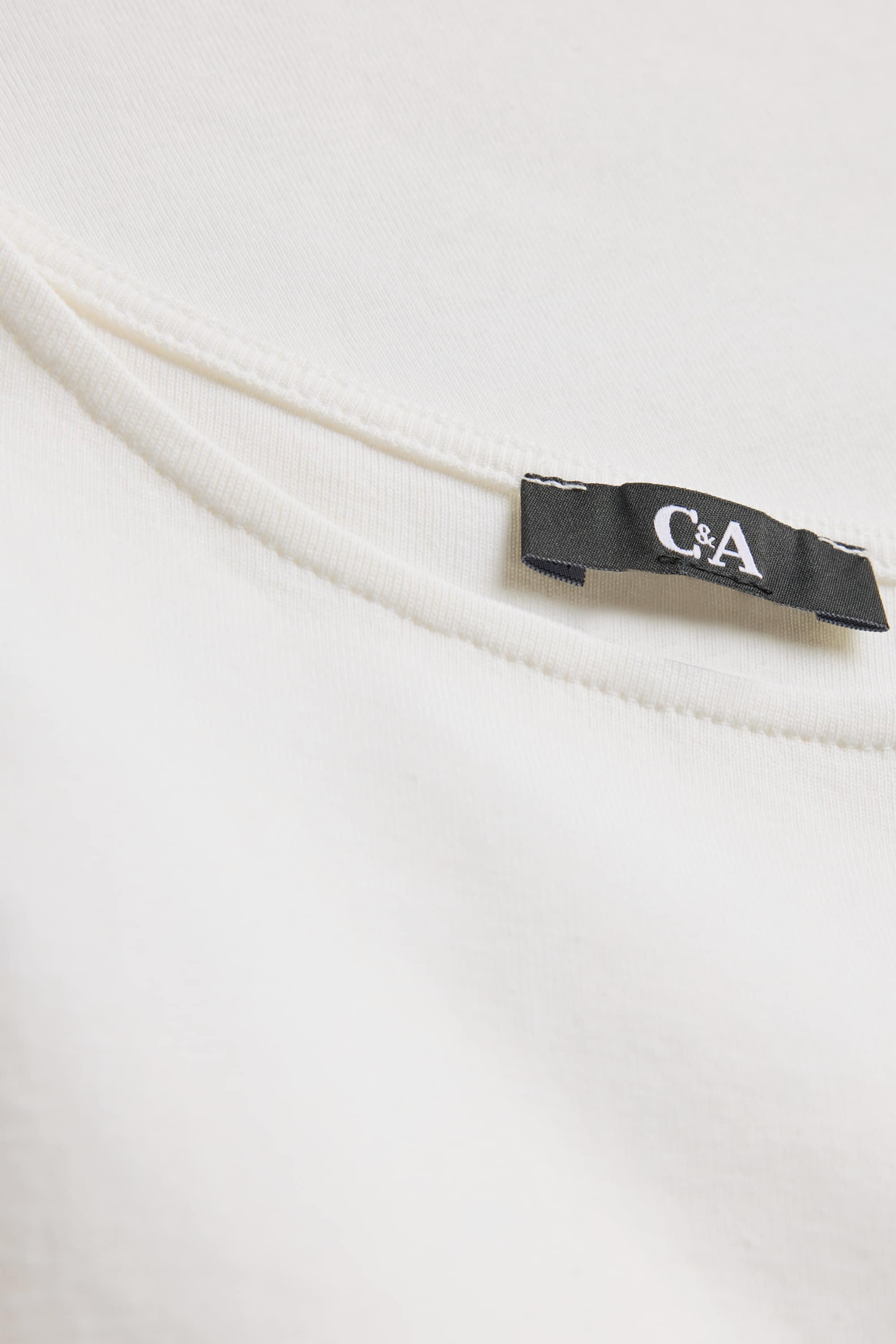 T-shirt - slim fit white