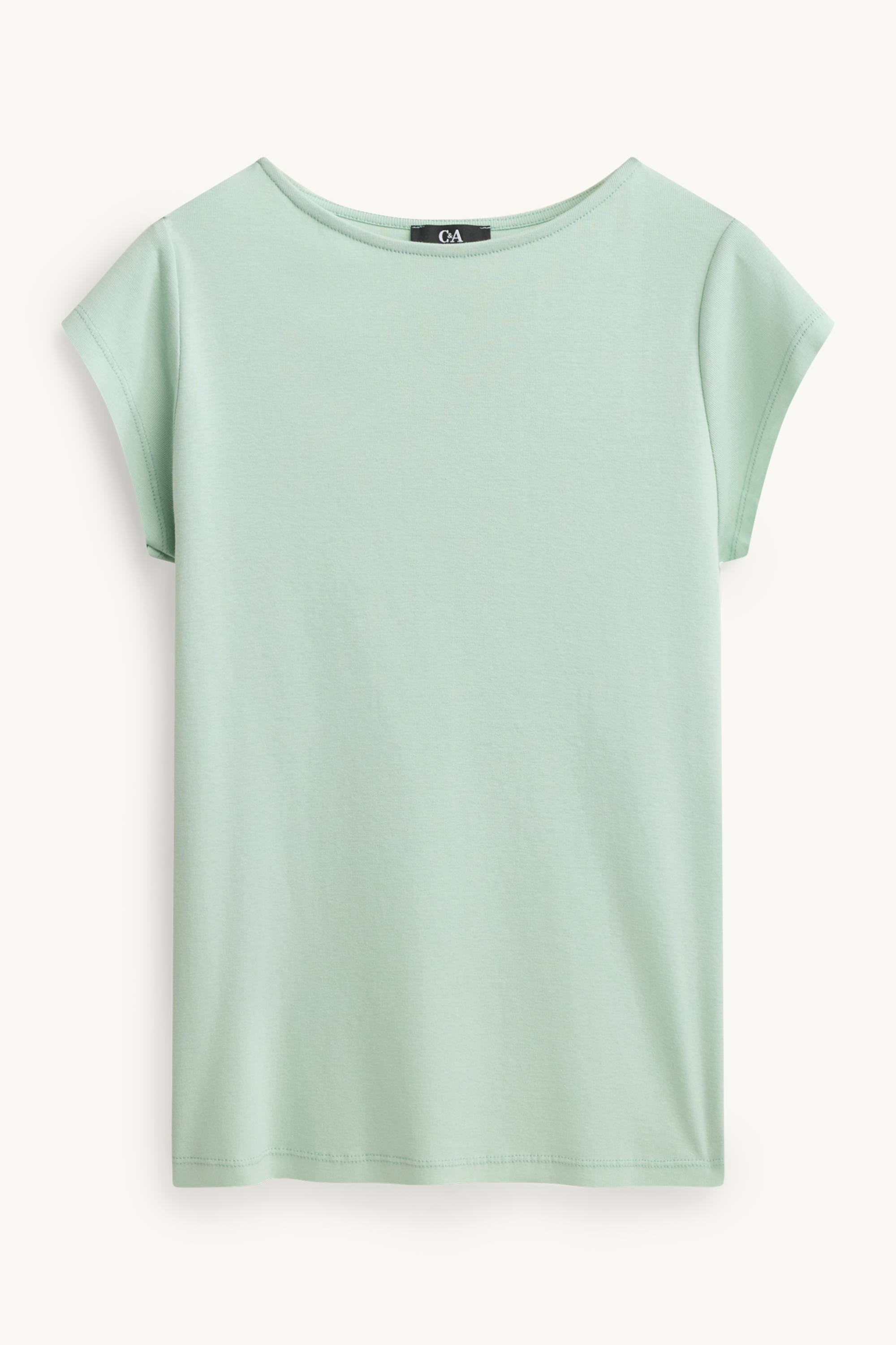 T-shirt - slim fit mint green