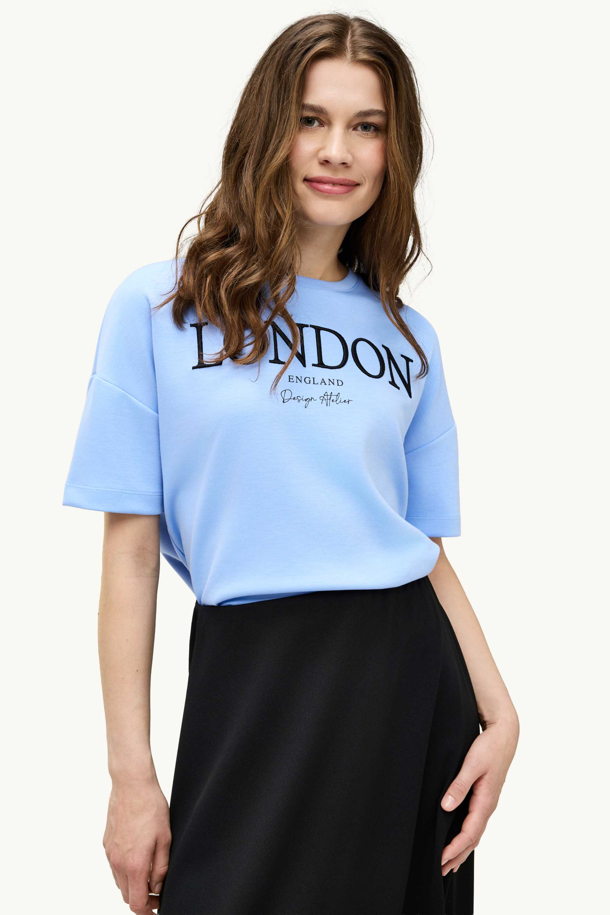 T-shirt - relaxed fit blue