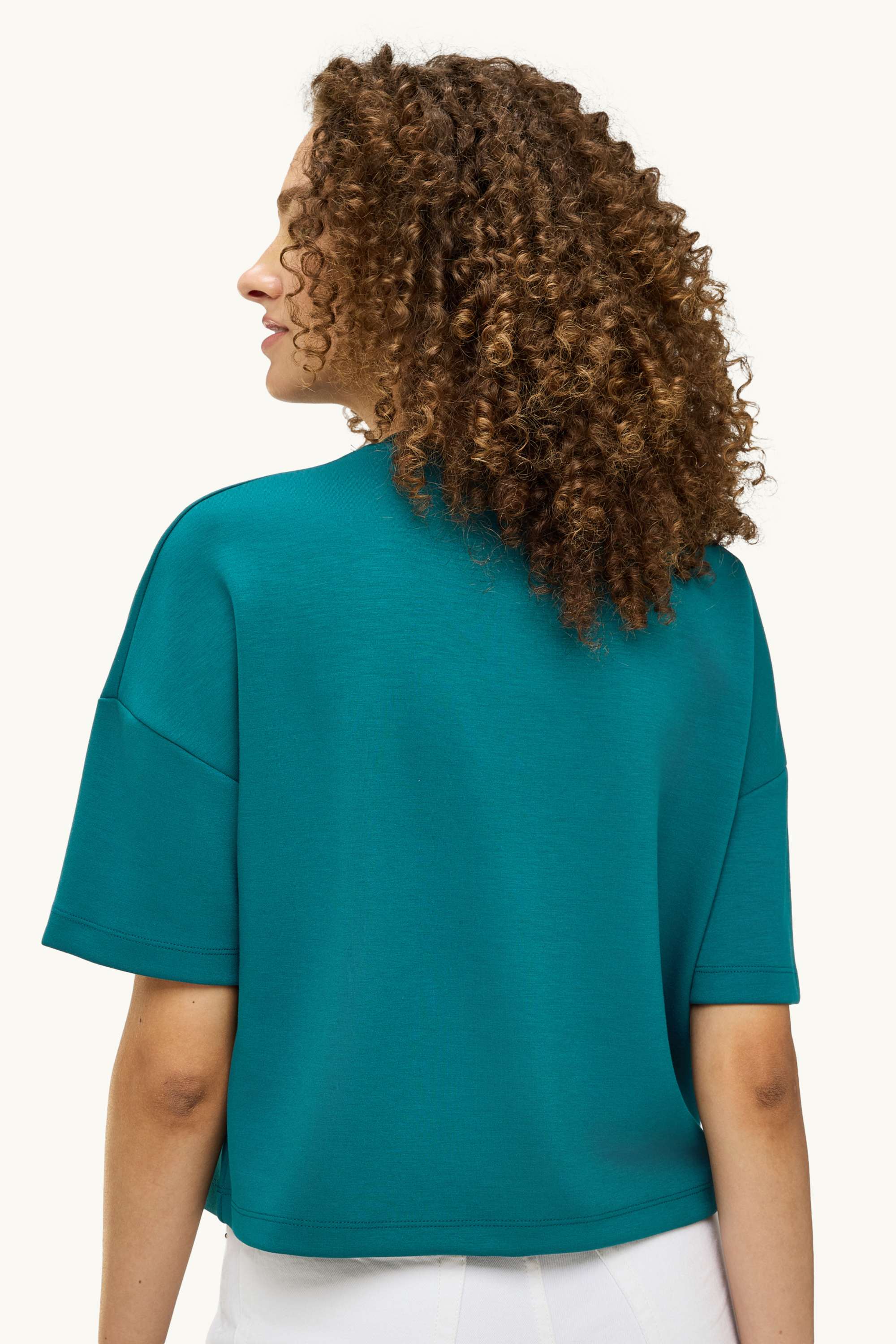 T-shirt - relaxed fit turquoise