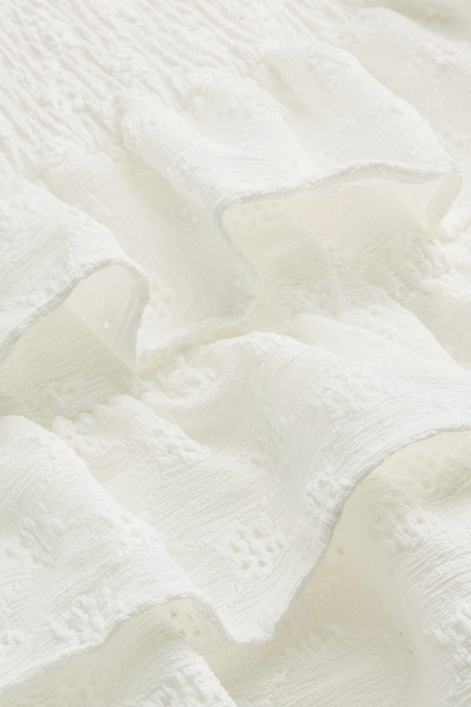 Skirt - textured white
