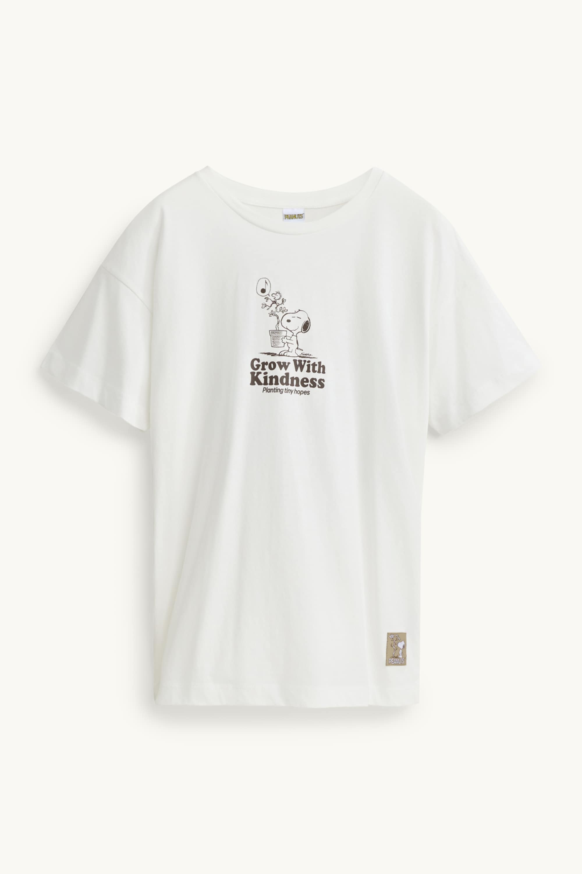 T-shirt - oversized - Snoopy white