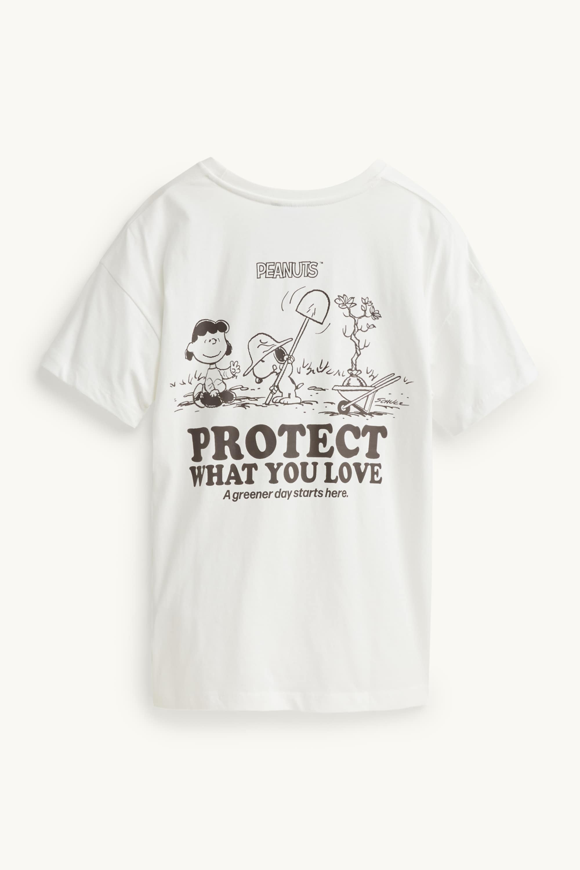 T-shirt - oversized - Snoopy white