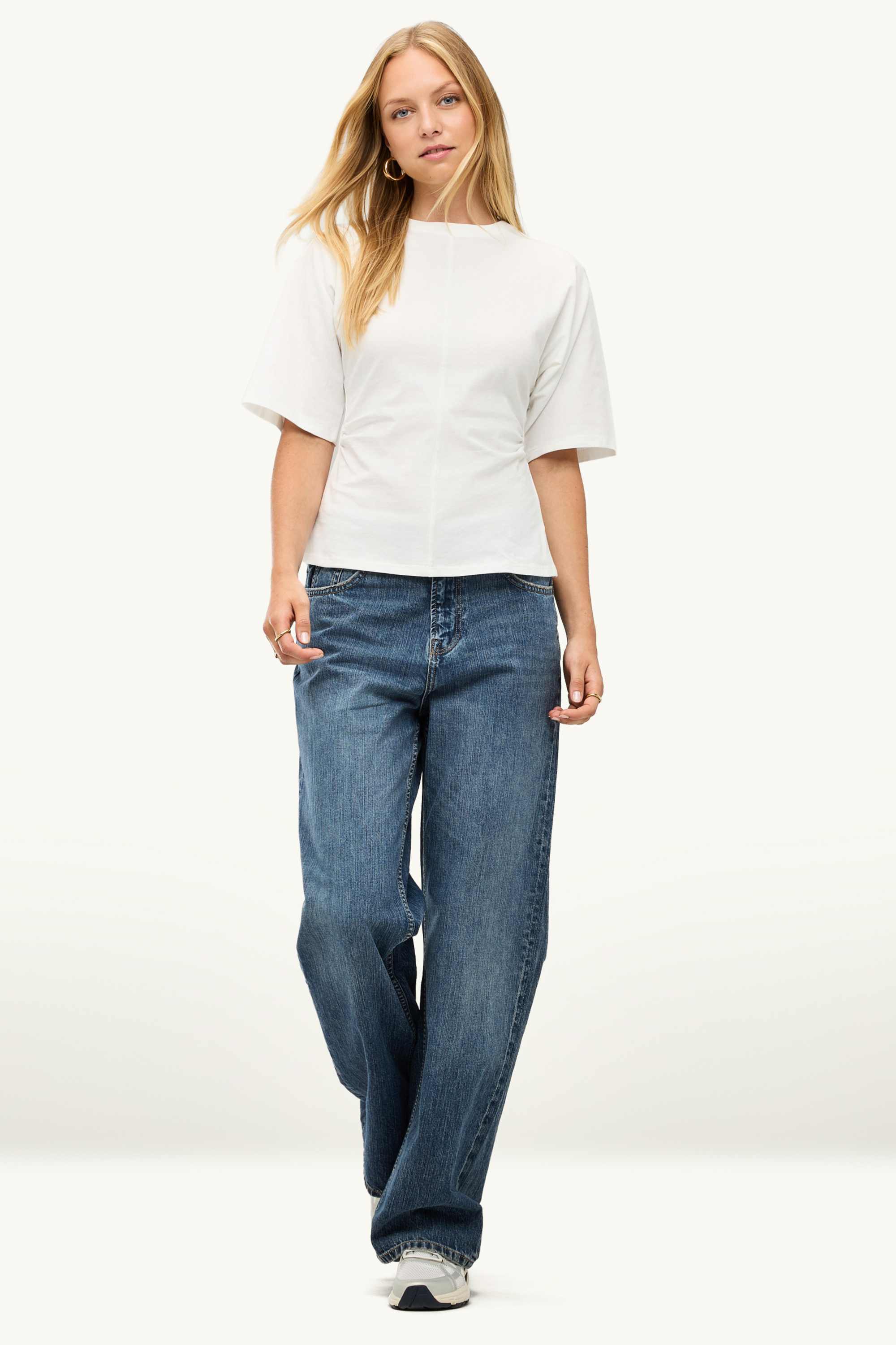 T-shirt - slim fit white