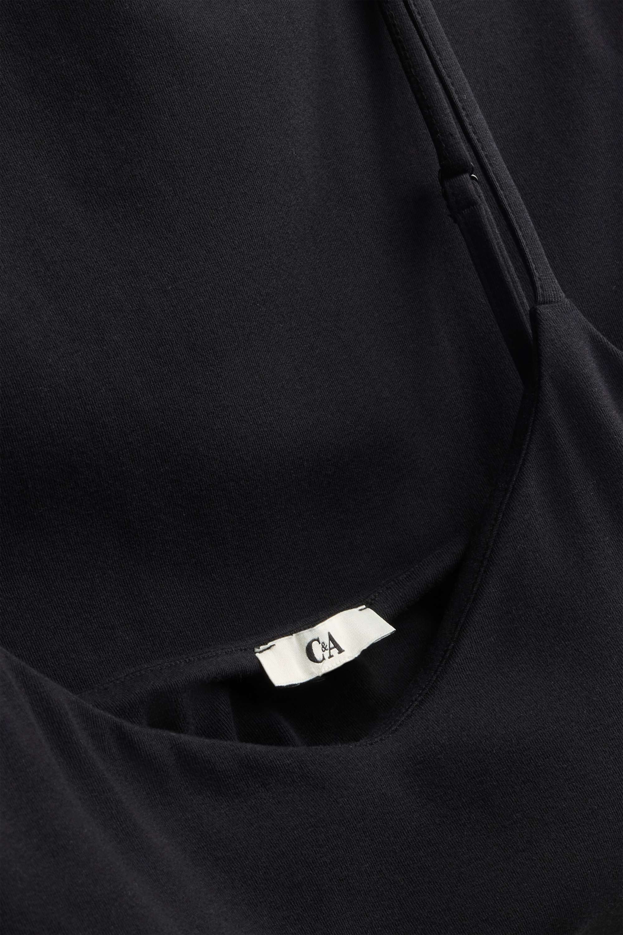 A-line dress black