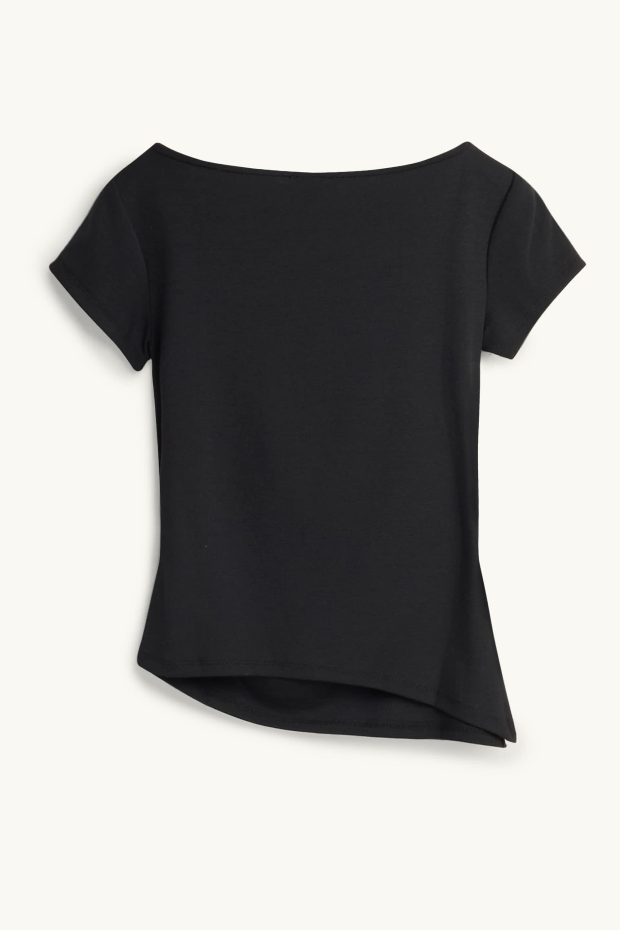 T-shirt - slim fit black