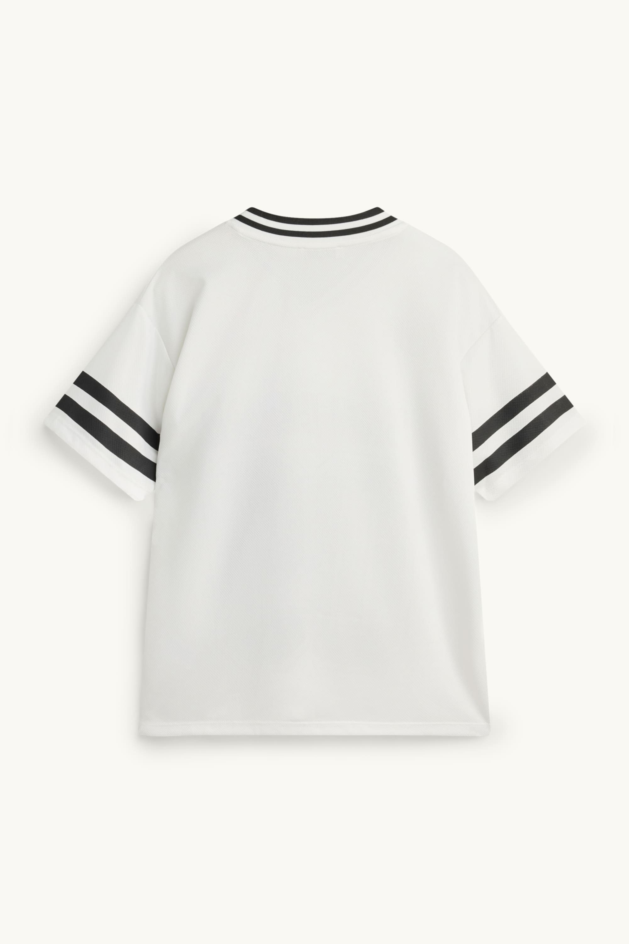 San Diego - short sleeve T-shirt - oversized white / black