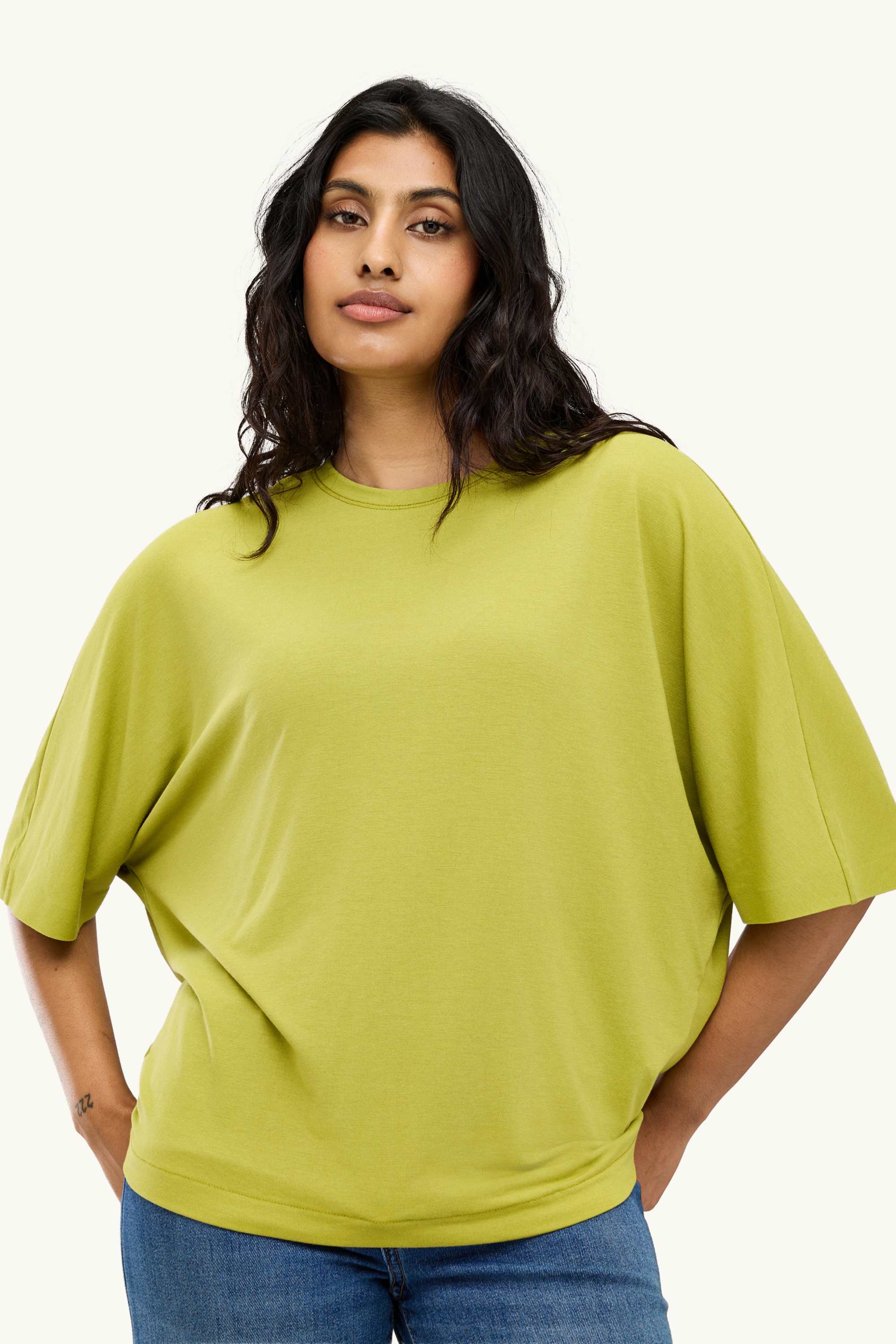T-shirt - relaxed fit light green