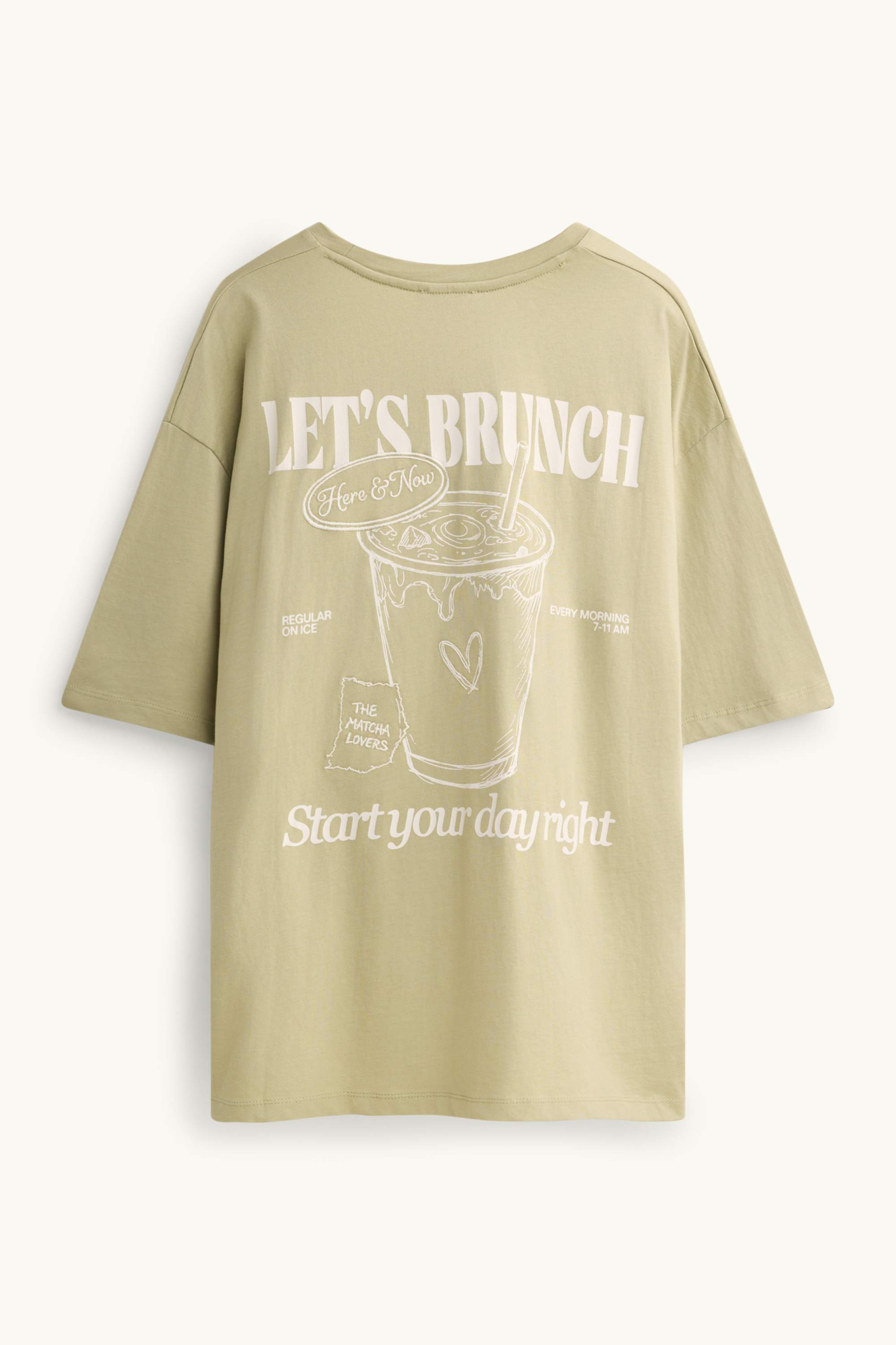 T-shirt - oversized light green