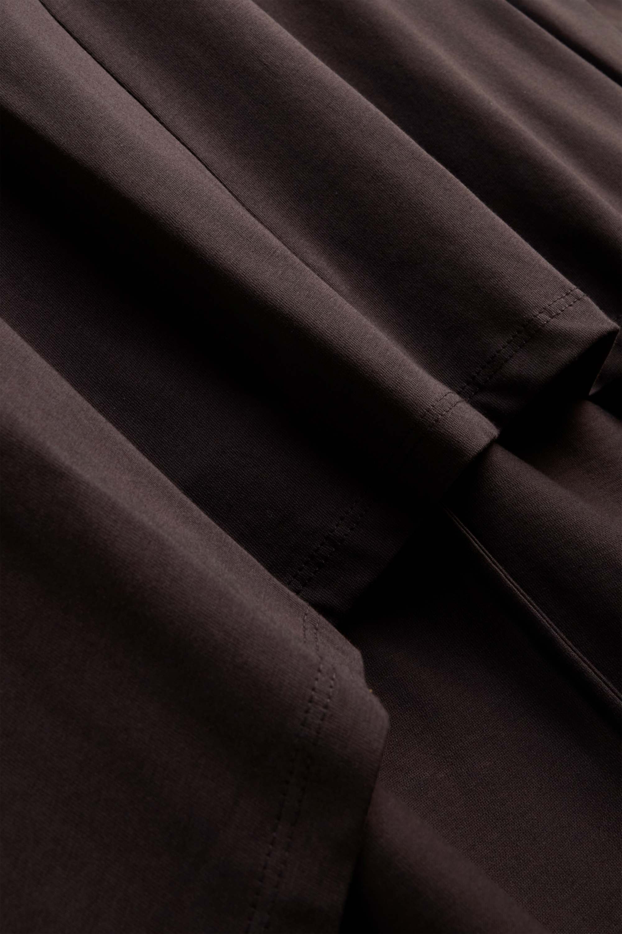 T-shirt - regular fit dark brown