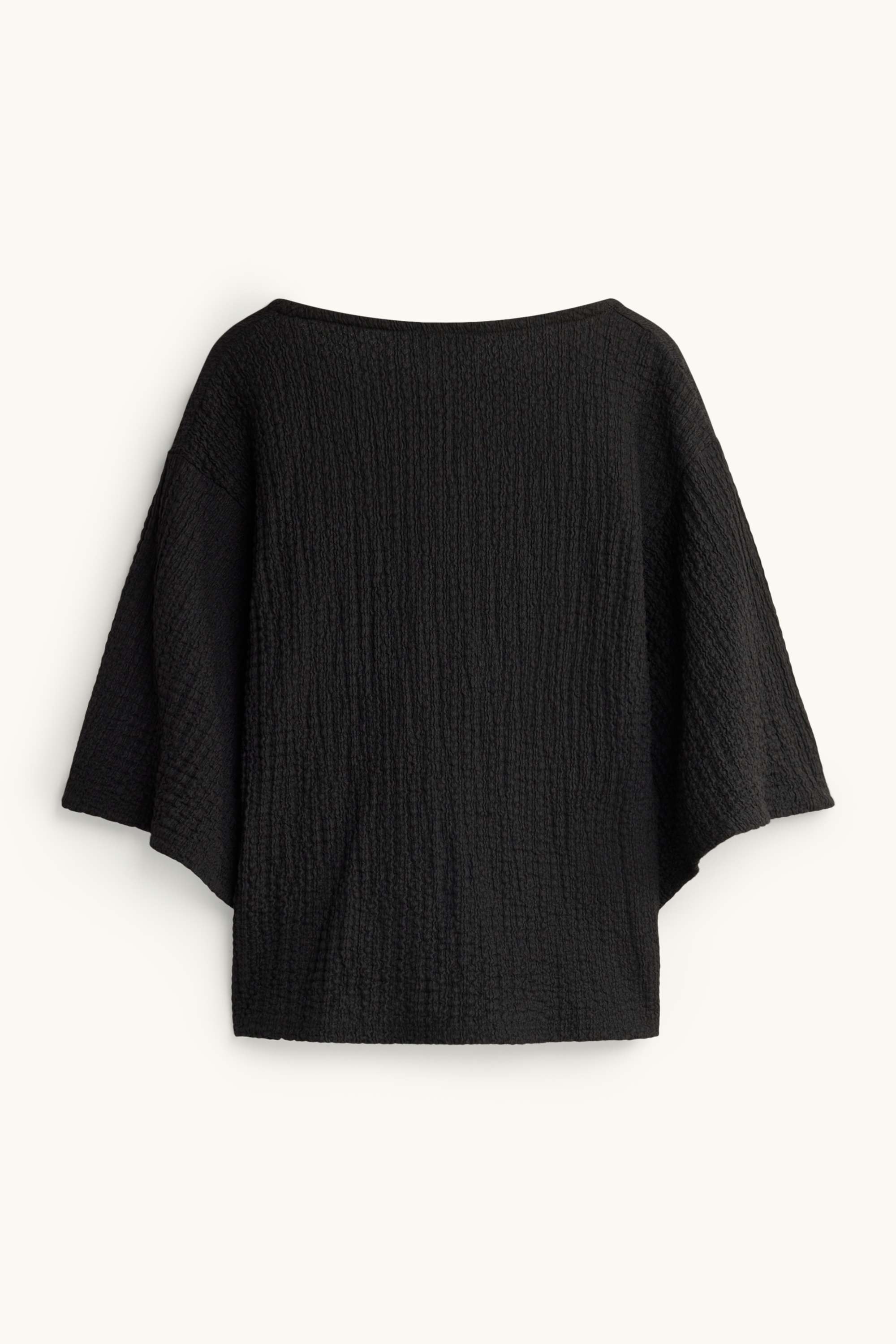 V-neck T-shirt - regular fit black