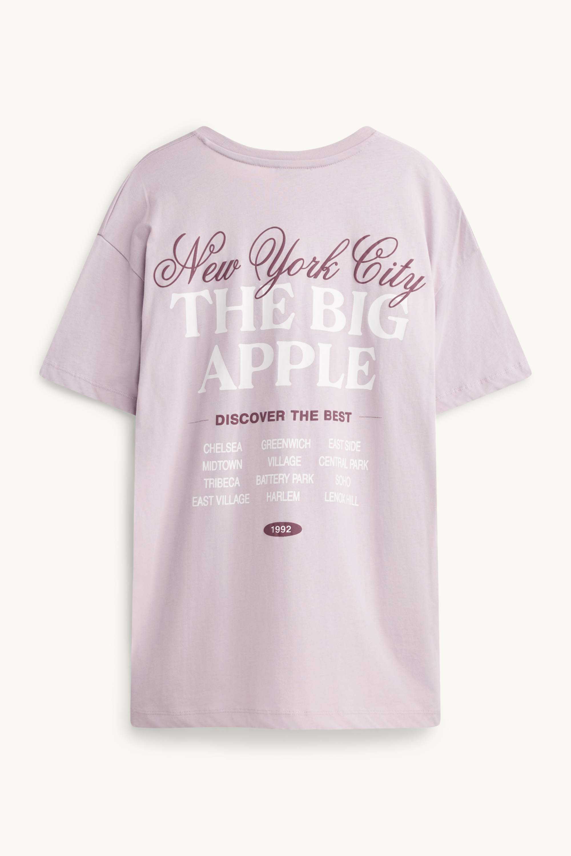 T-shirt - oversized lilac
