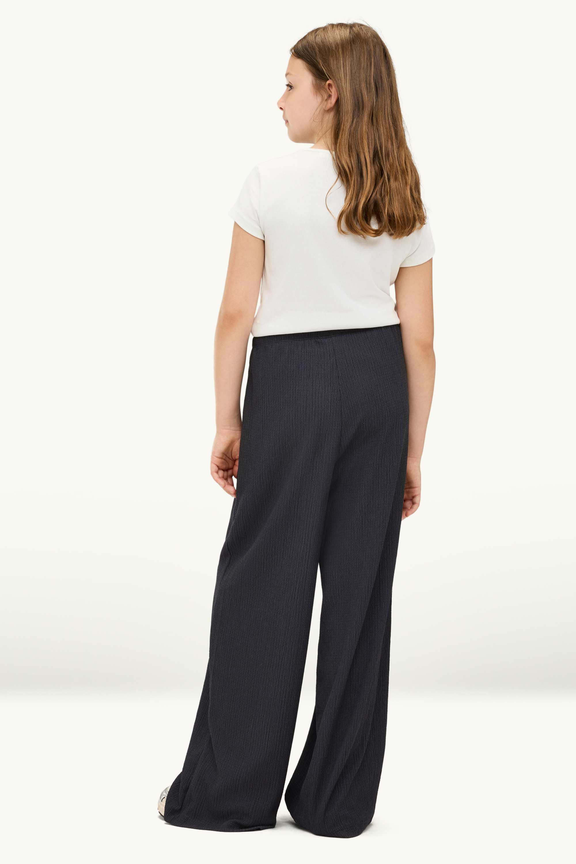 Cloth trousers - palazzo black