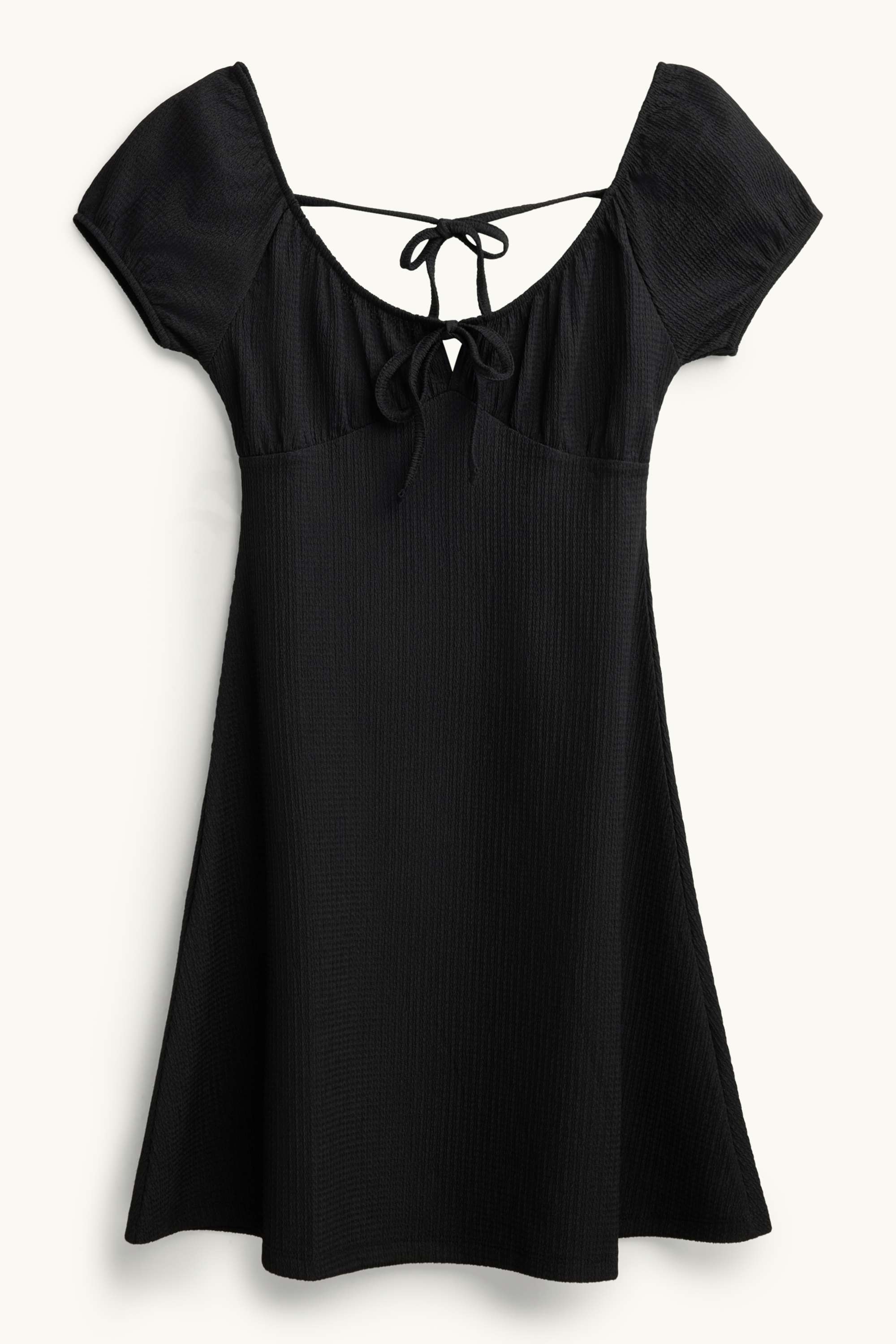 A-line dress black