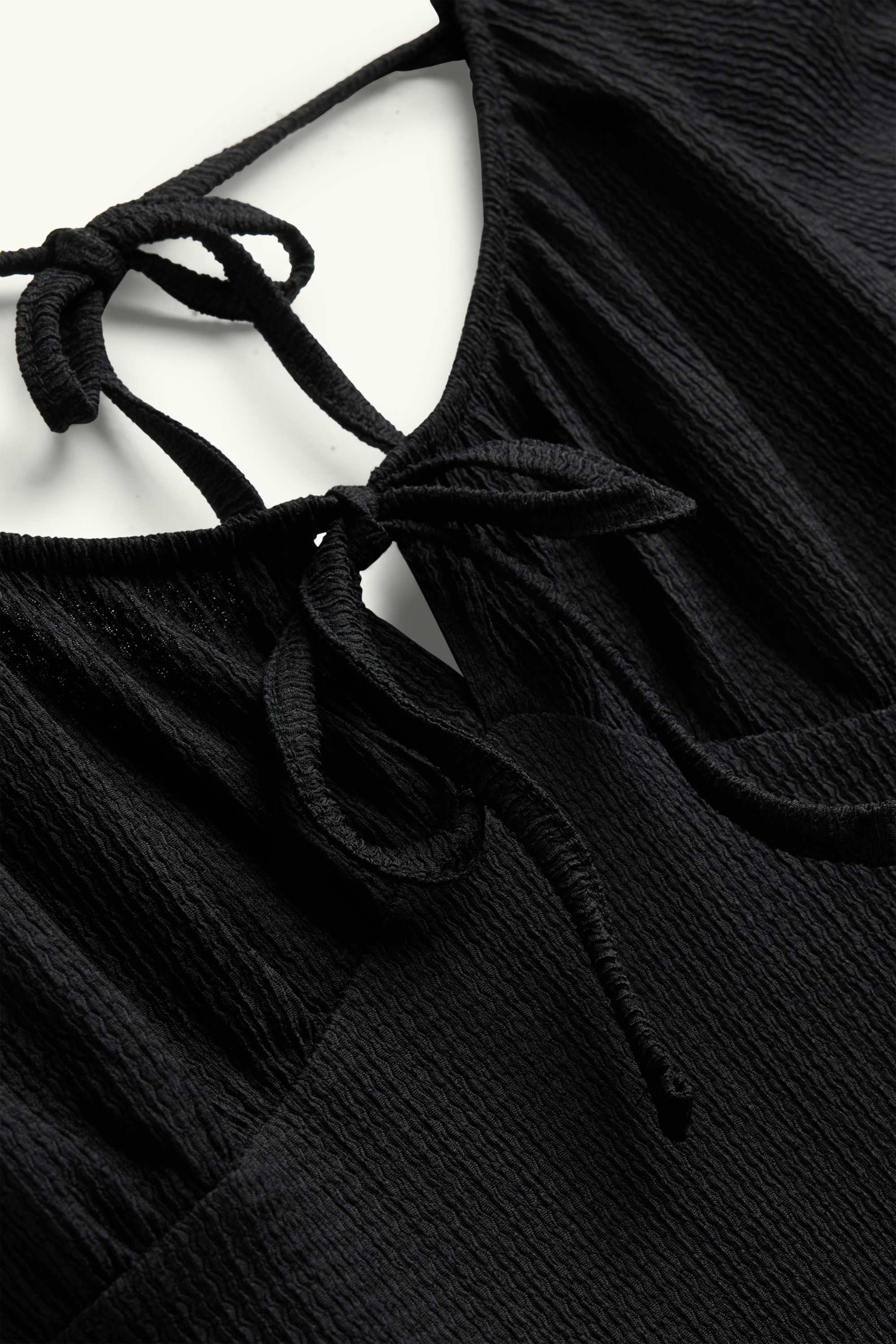 A-line dress black