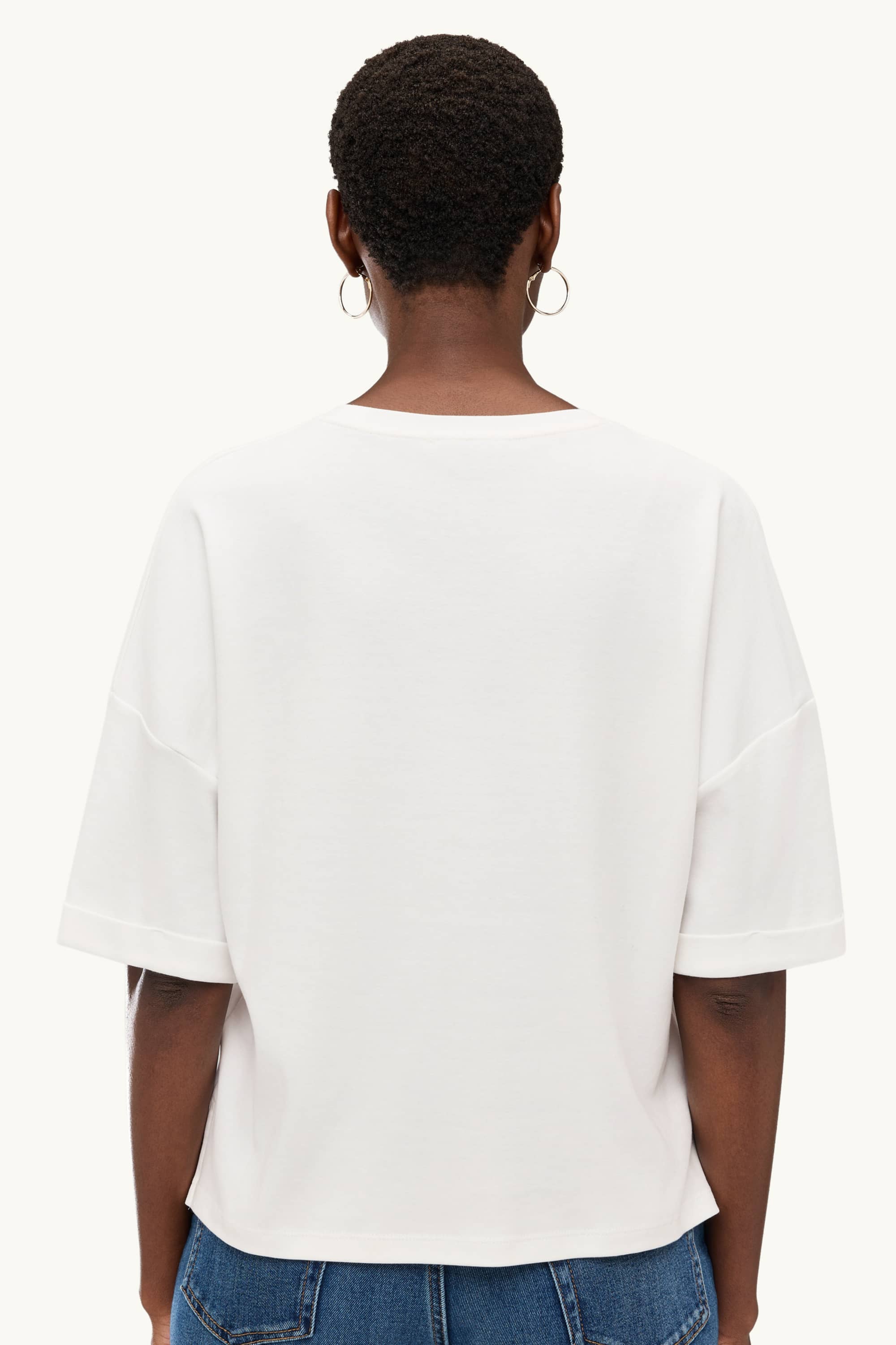 T-shirt - relaxed fit white