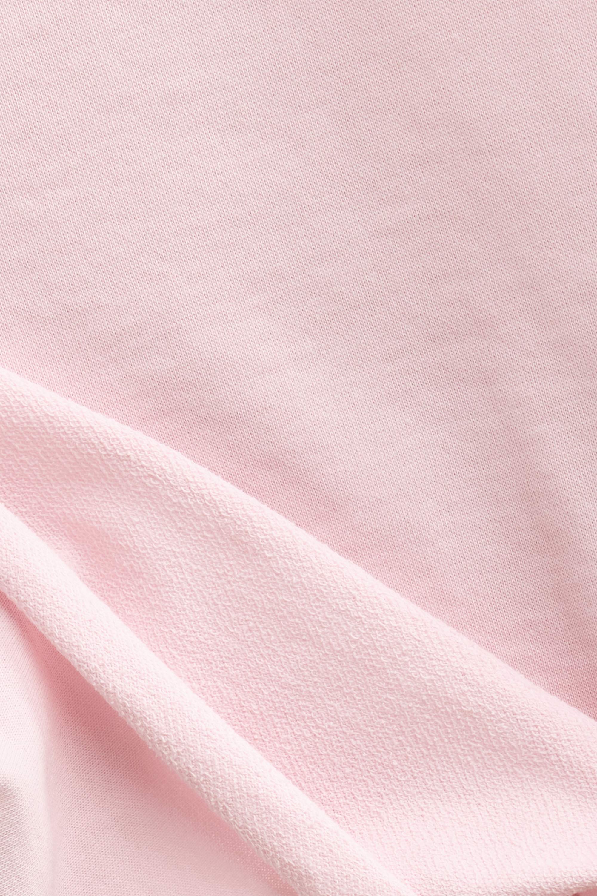 Cropped T-shirt - relaxed fit rose