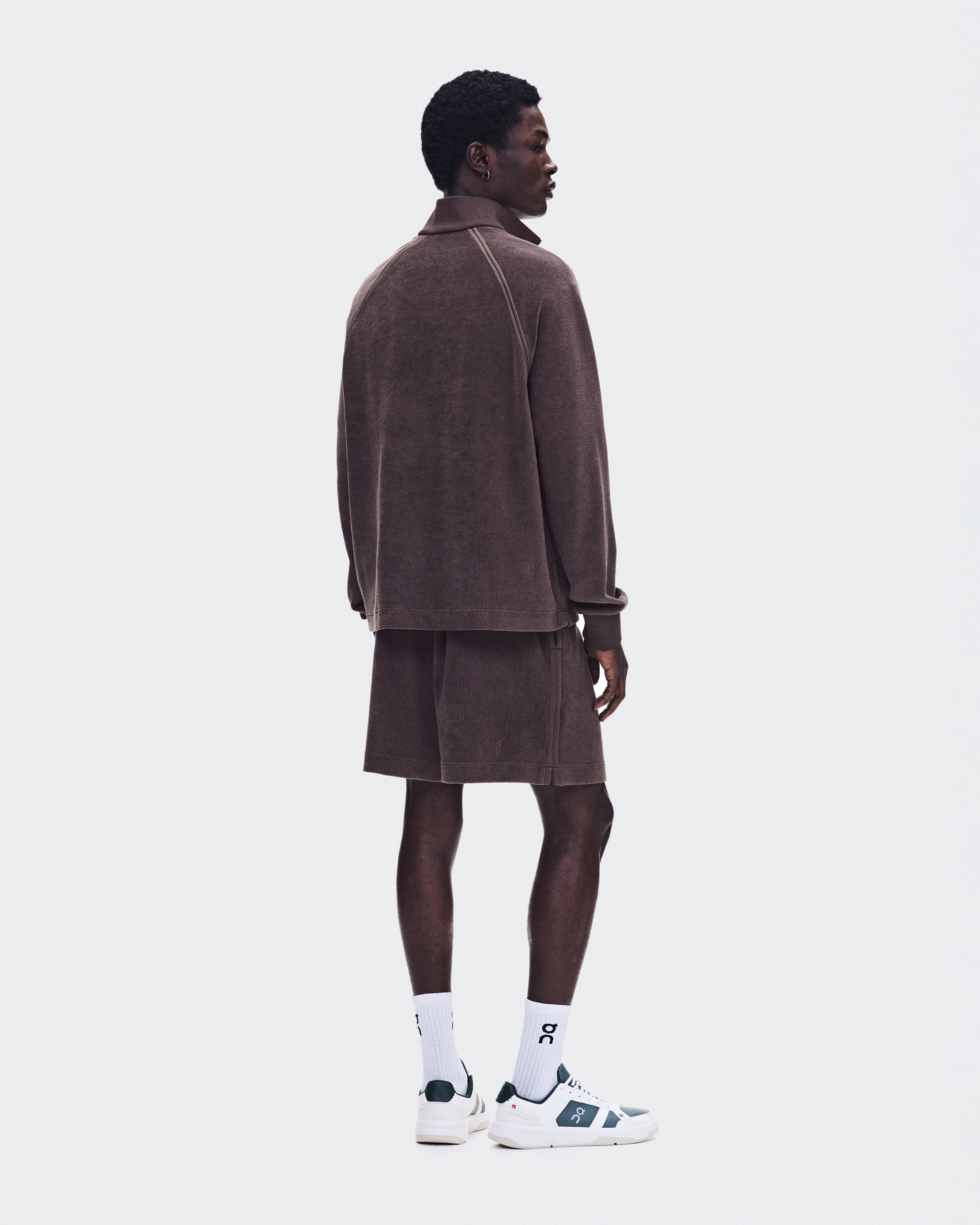 Courtside Shorts Terry - Mulberry