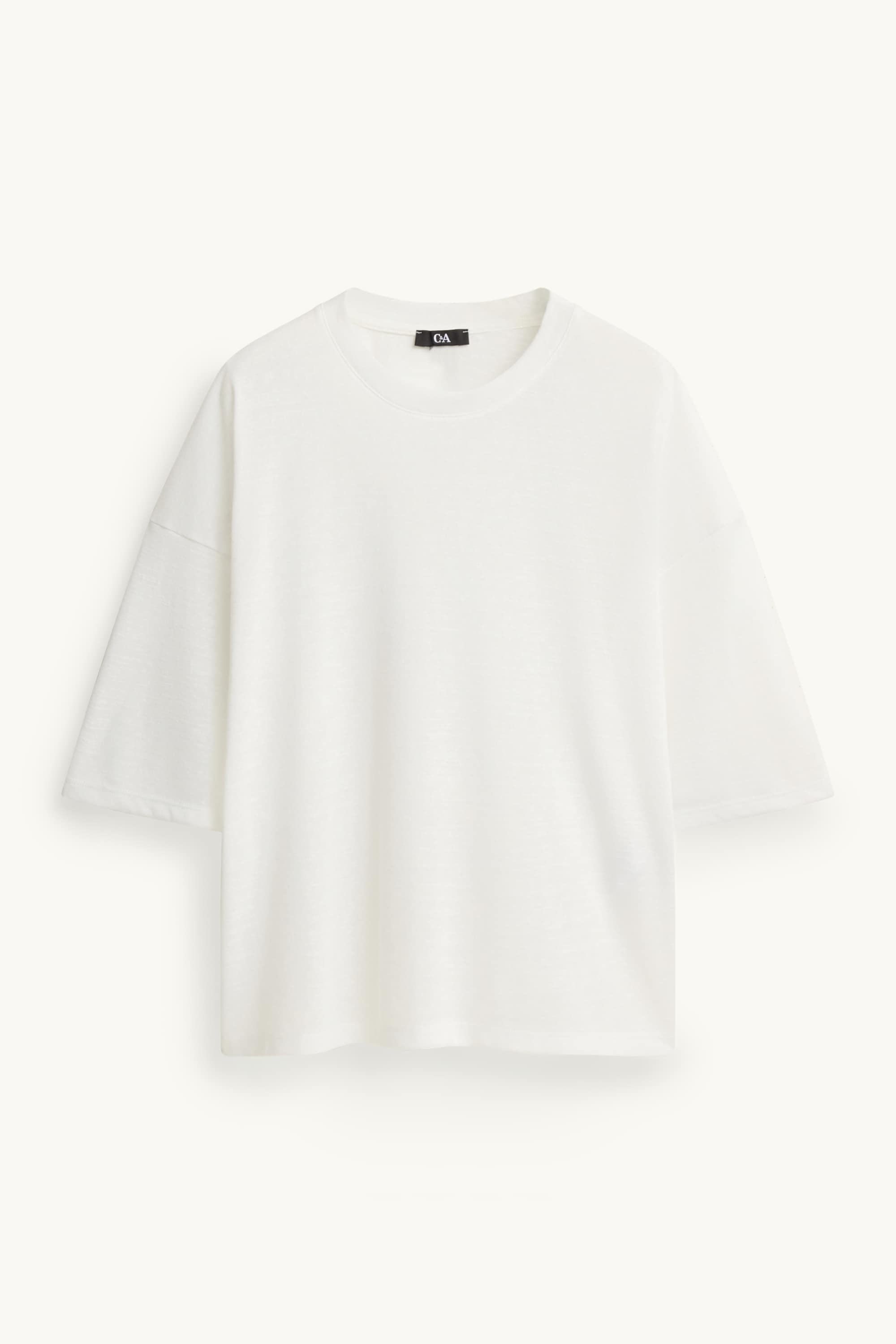 T-shirt - relaxed fit white