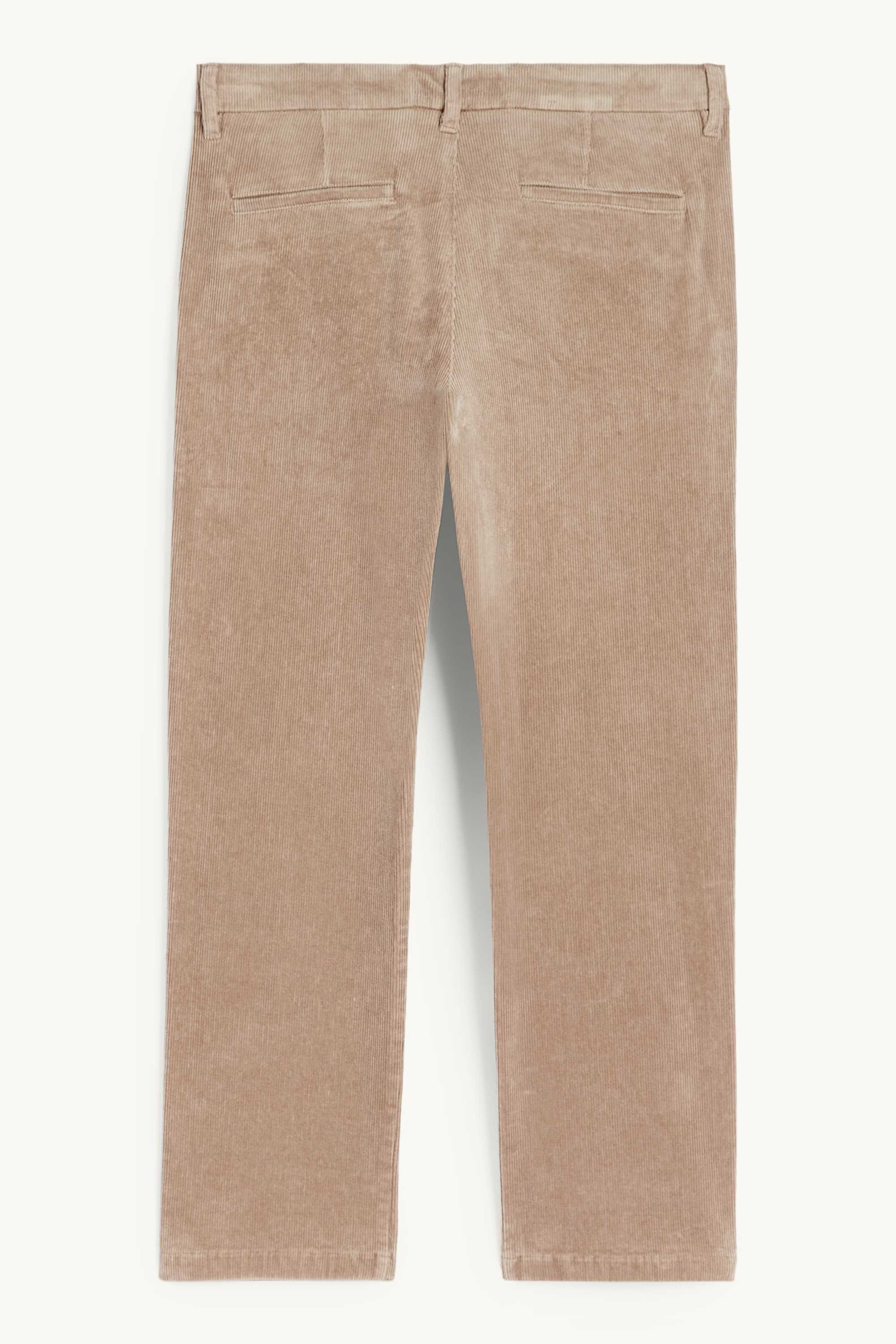 Corduroy chinos - regular fit beige