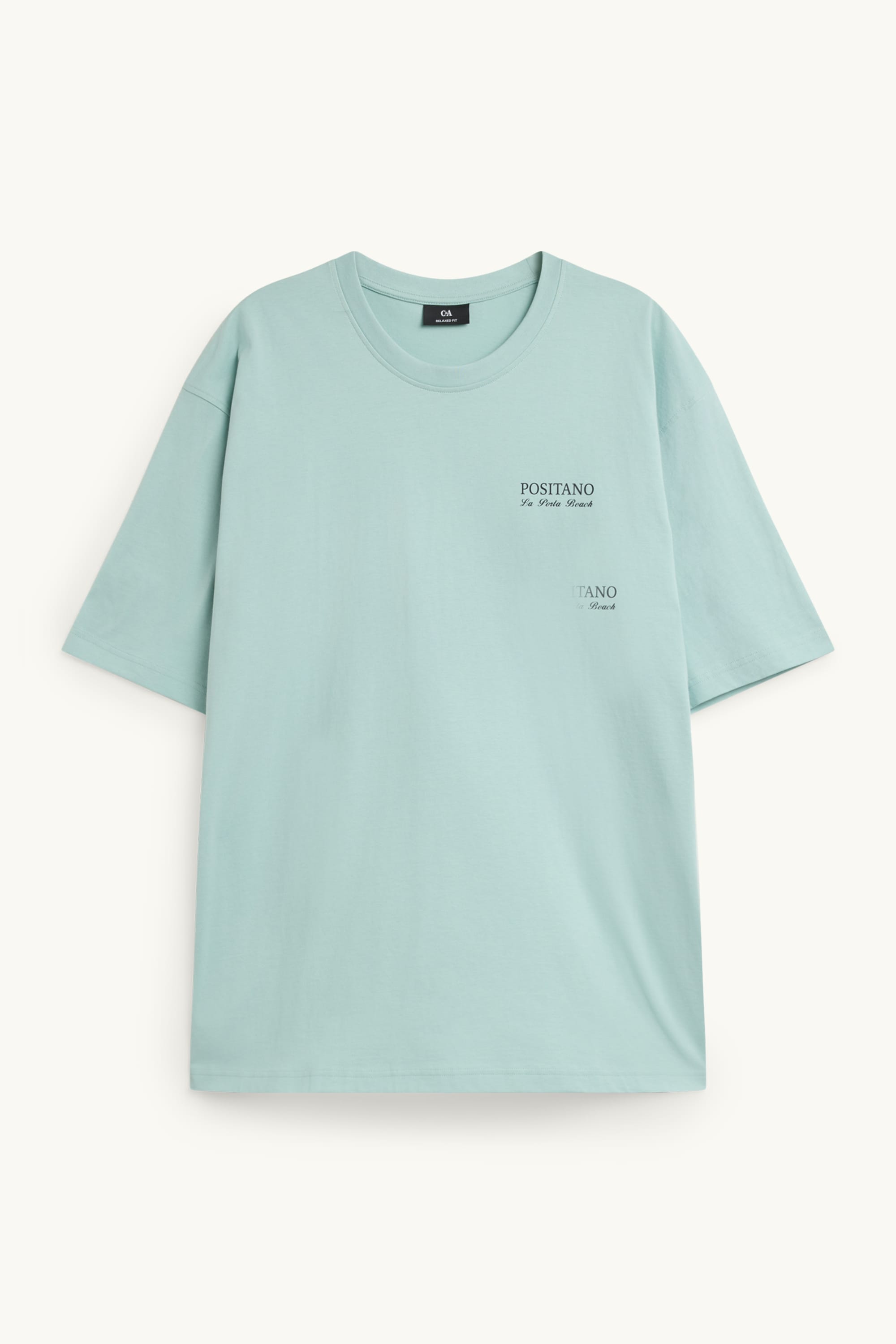 T-shirt - oversized light blue