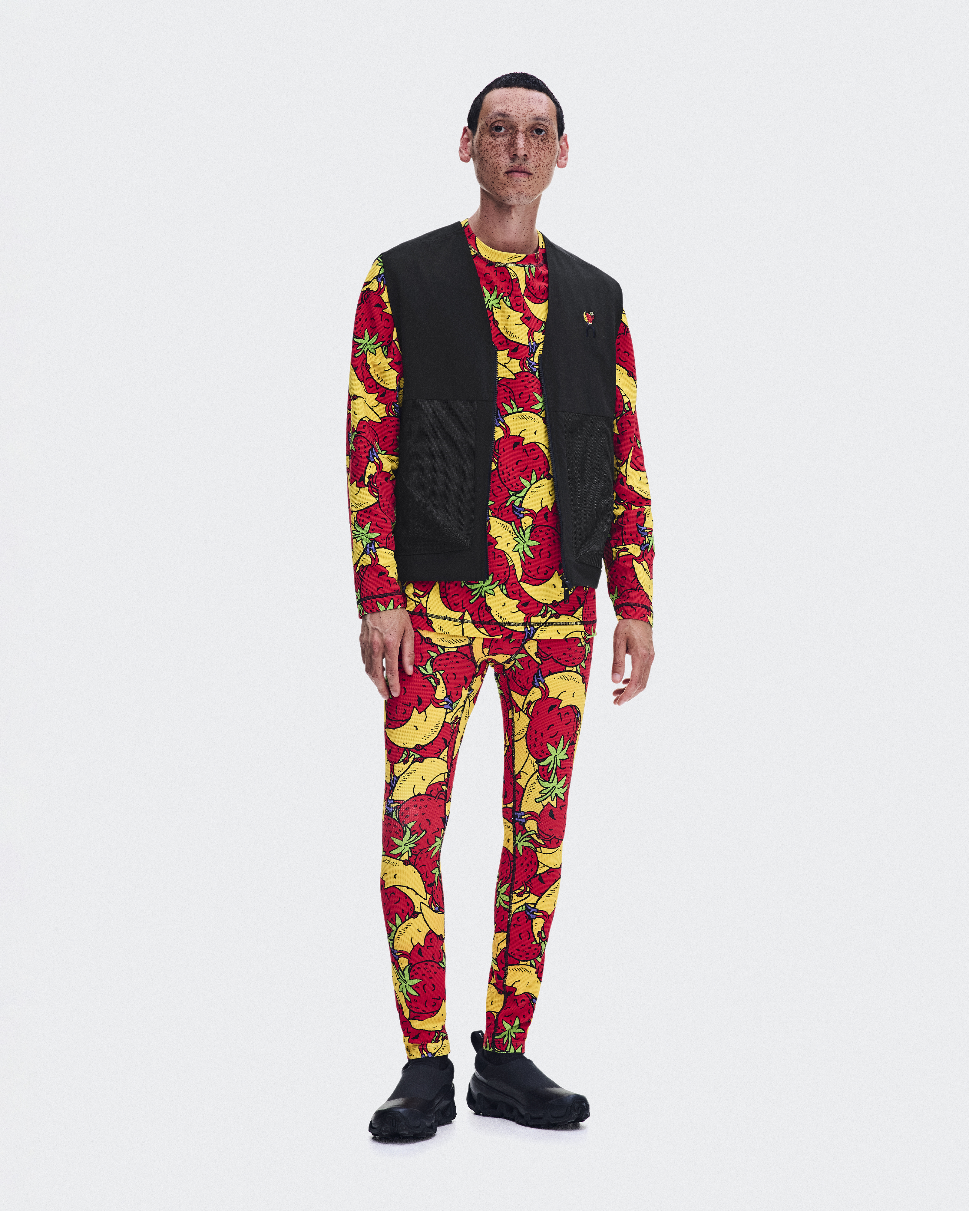 Waffle Long-T SHG - Dandelion | Red
