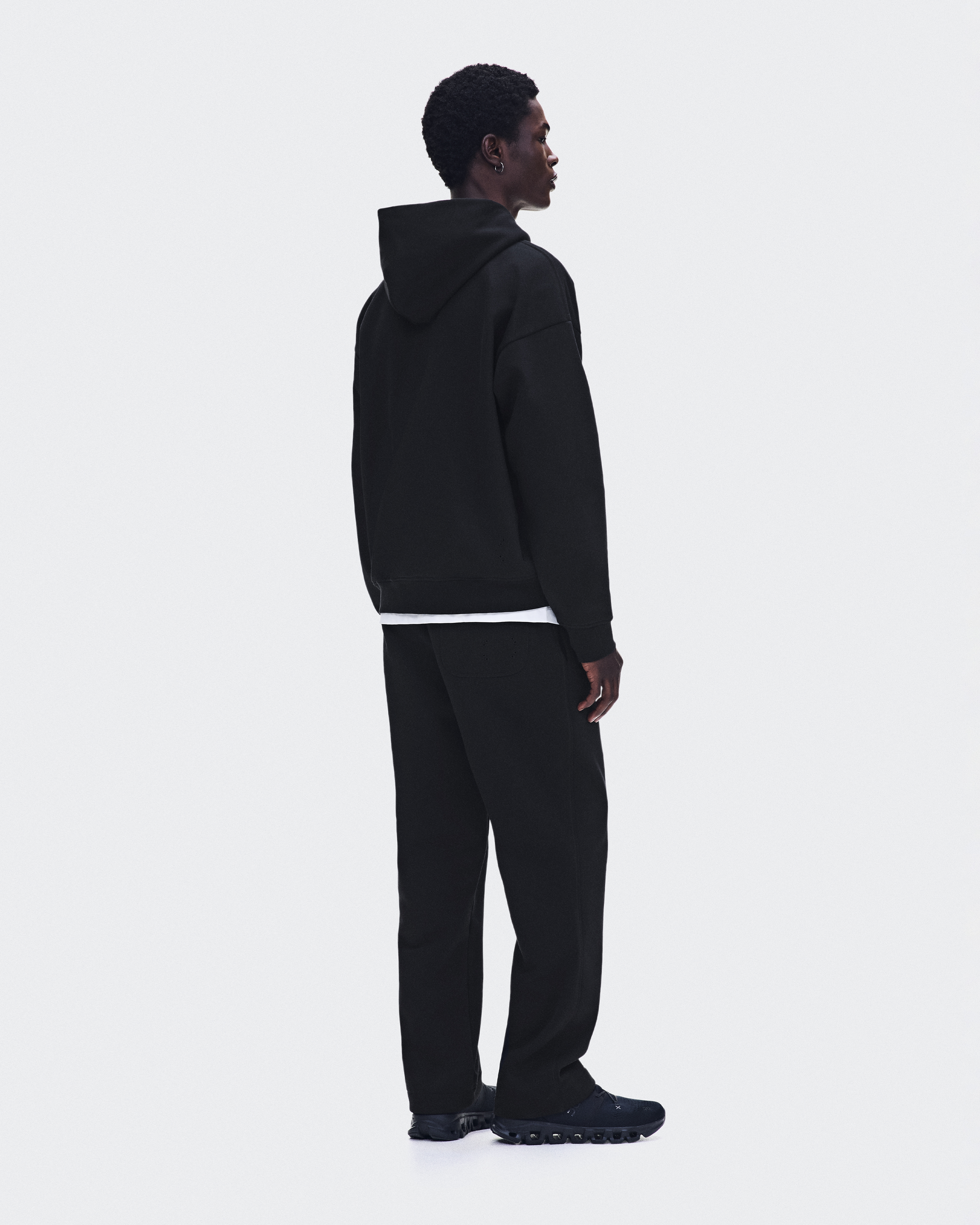 Club Collective Full Zip Hoodie - Black