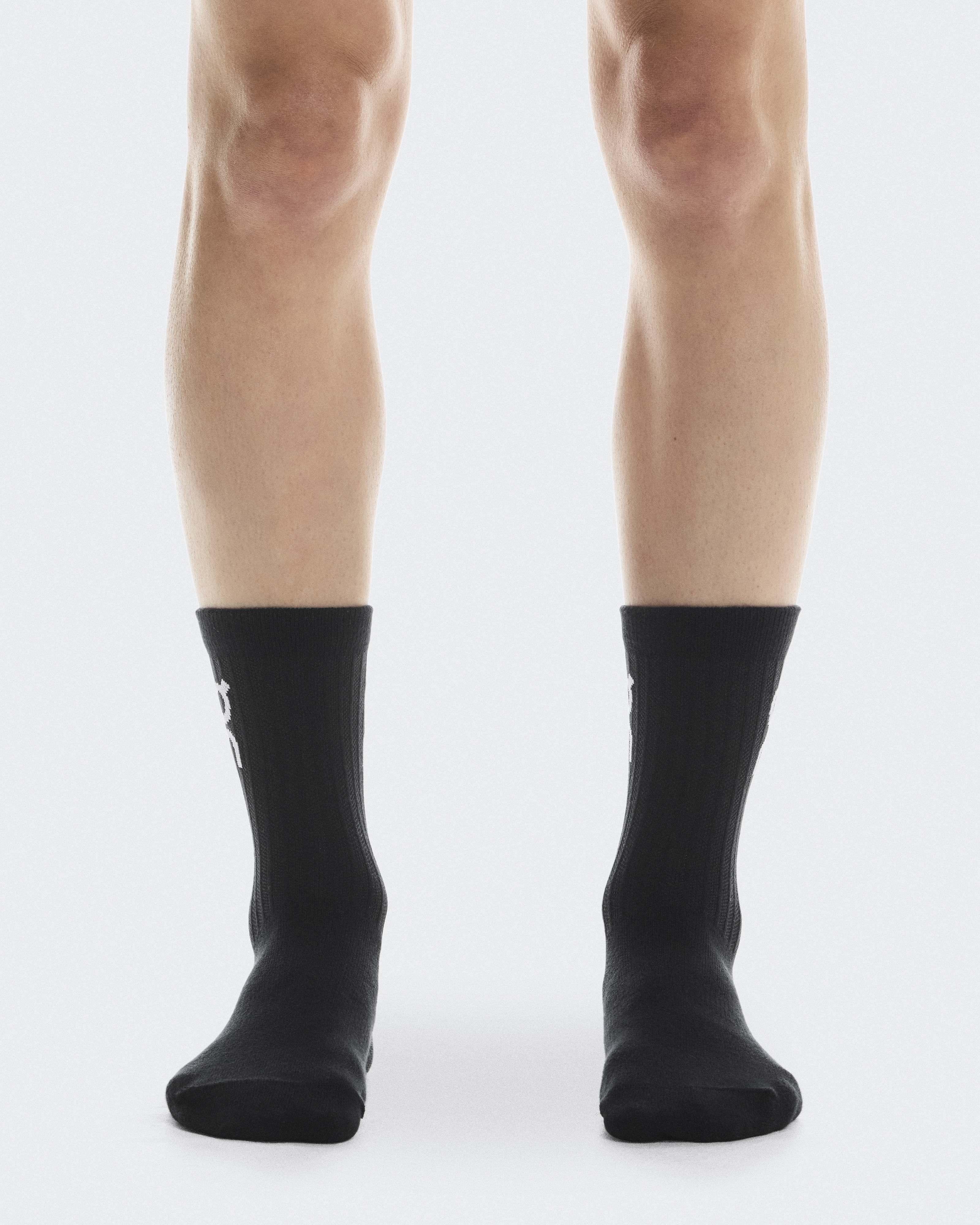 Logo Sock High 3P - Black