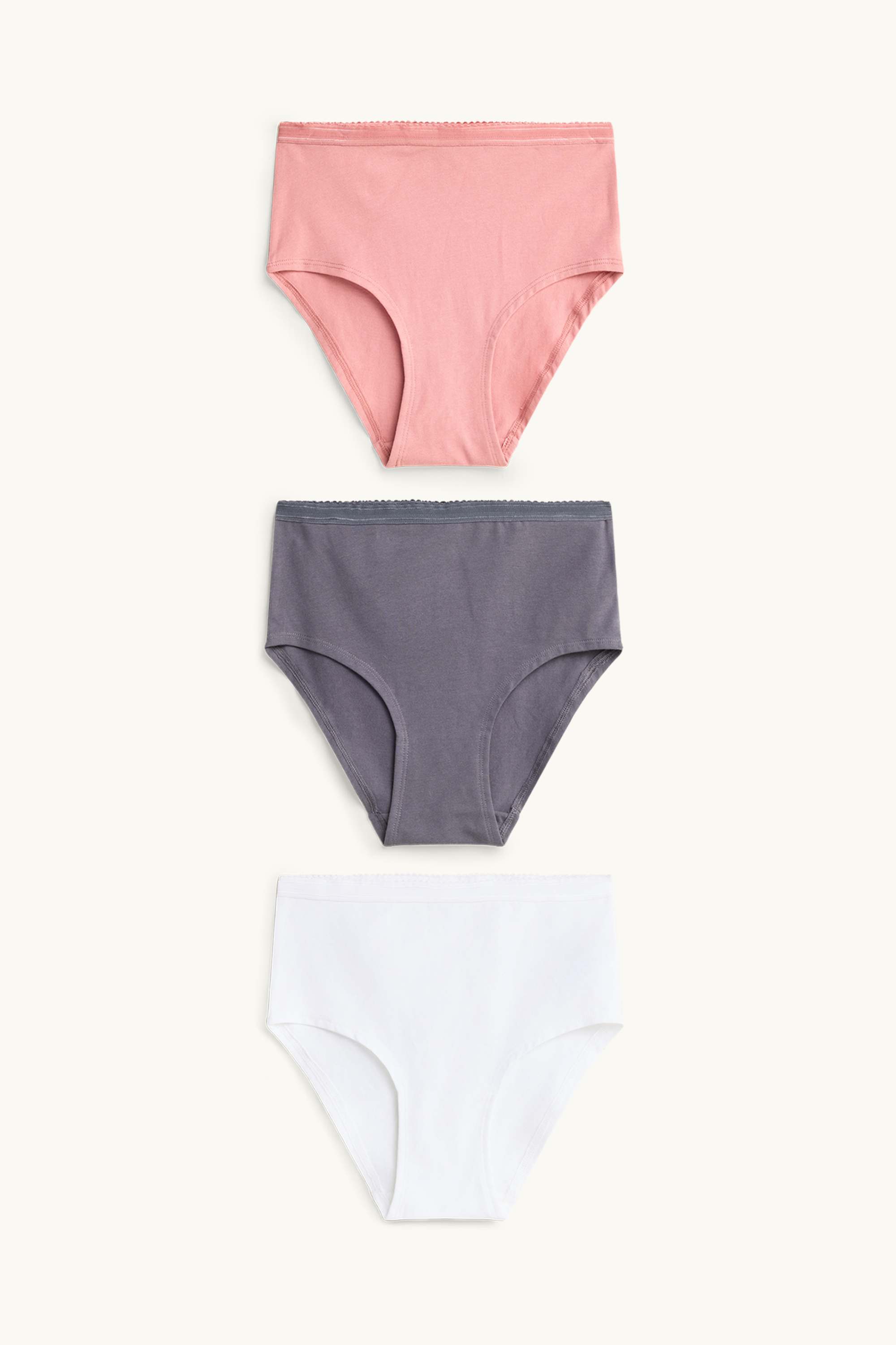 Multipack of 3 - knickers pink