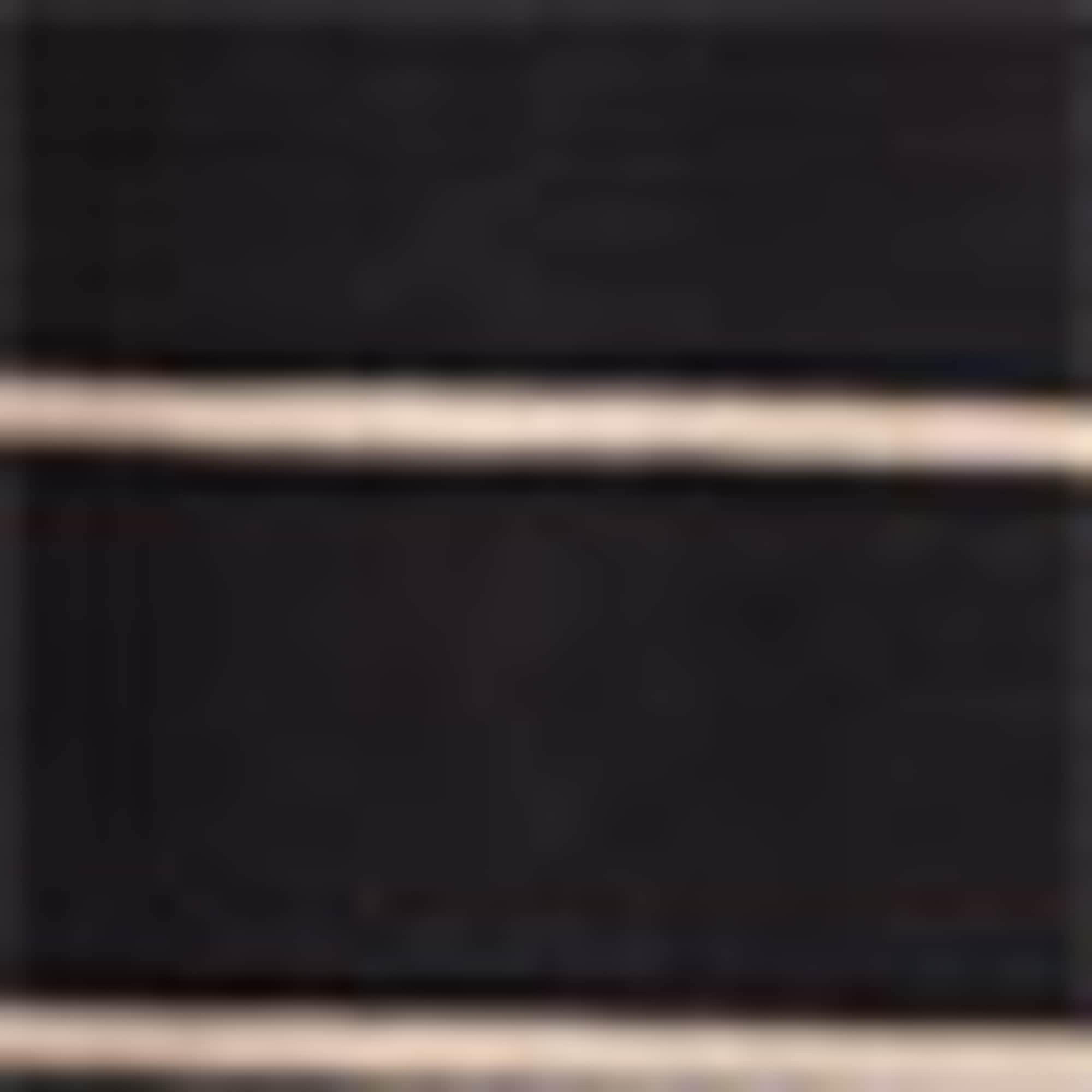 Long sleeve top - regular fit - striped black