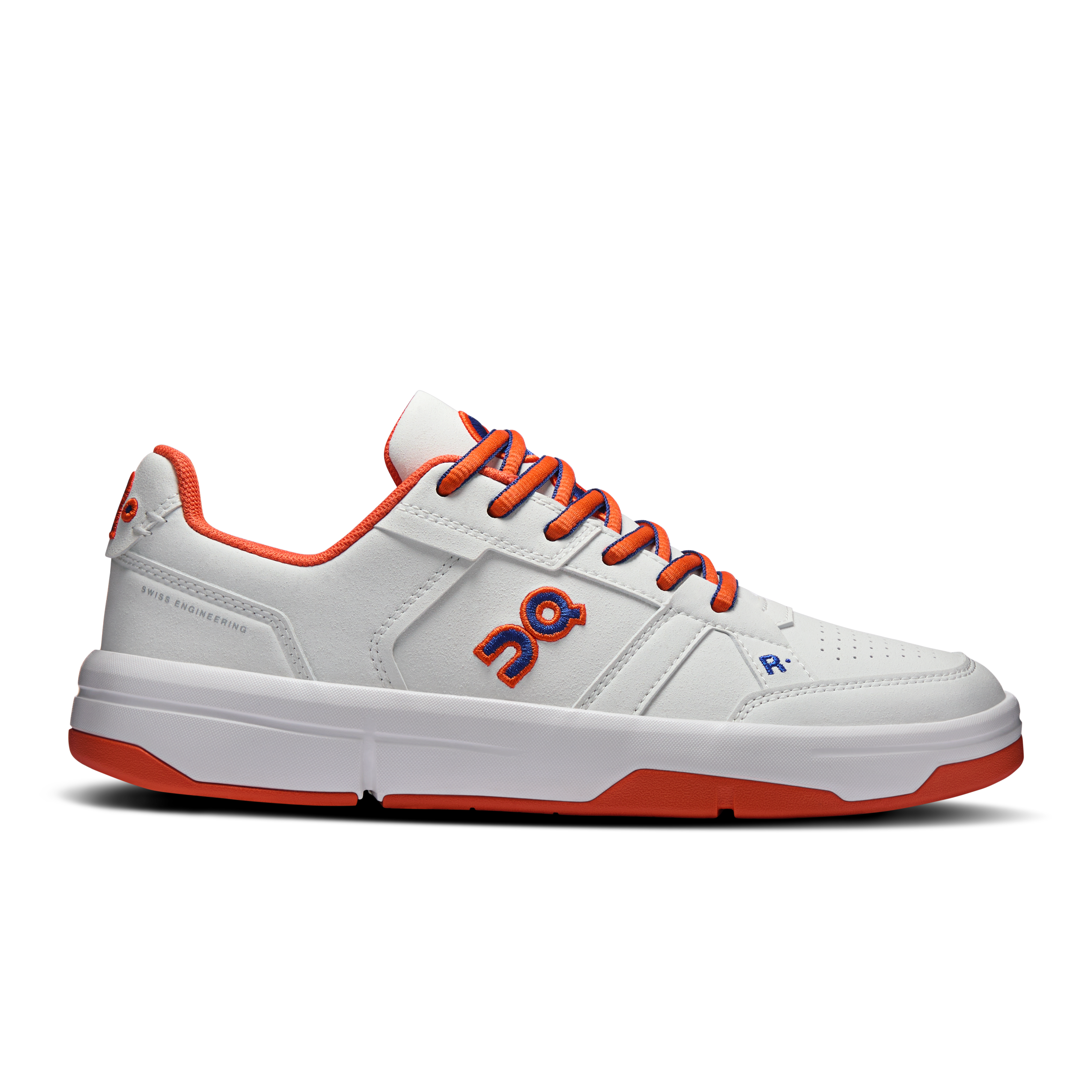 THE ROGER Clubhouse Varsity - White | Flame
