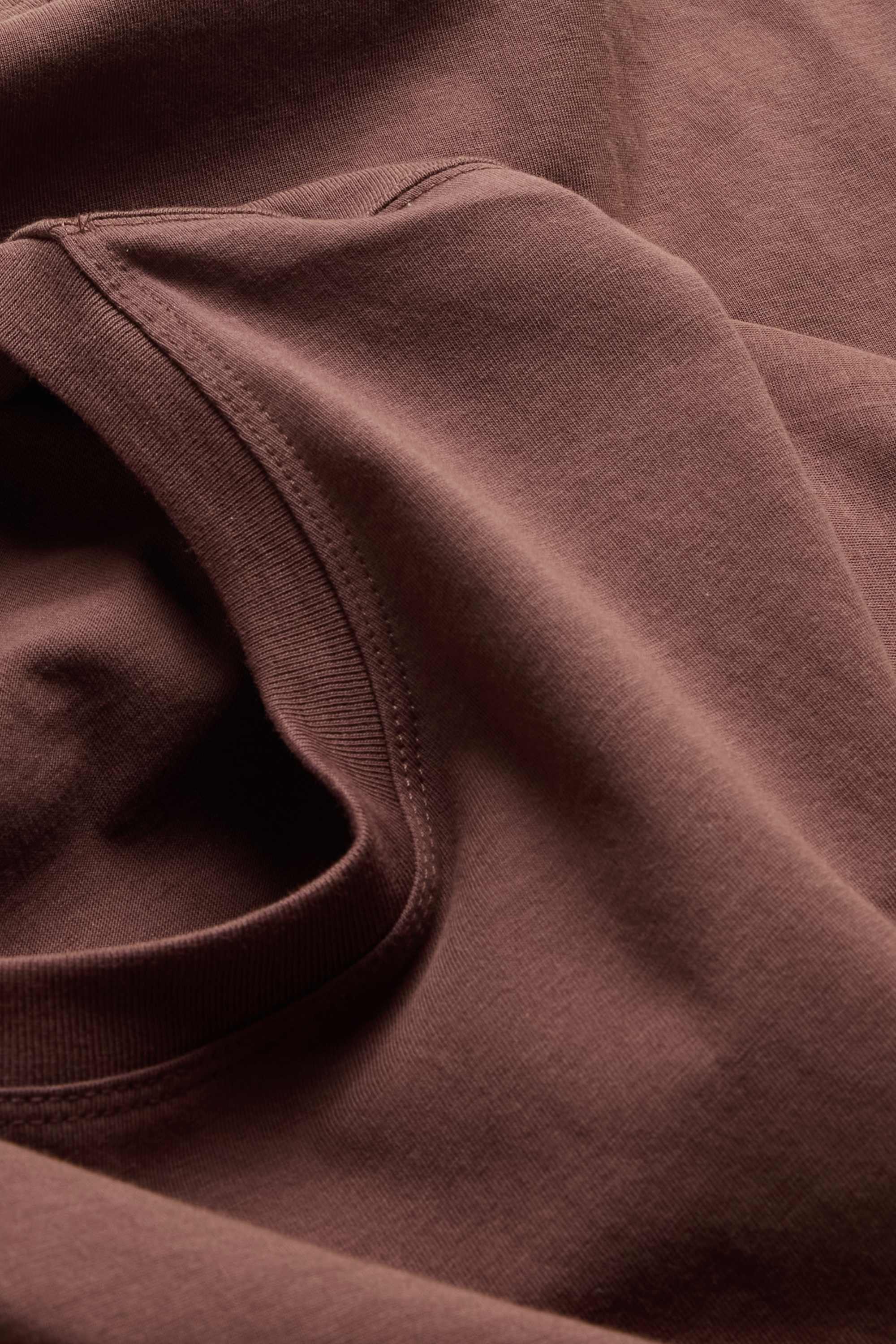 T-shirt - regular fit brown
