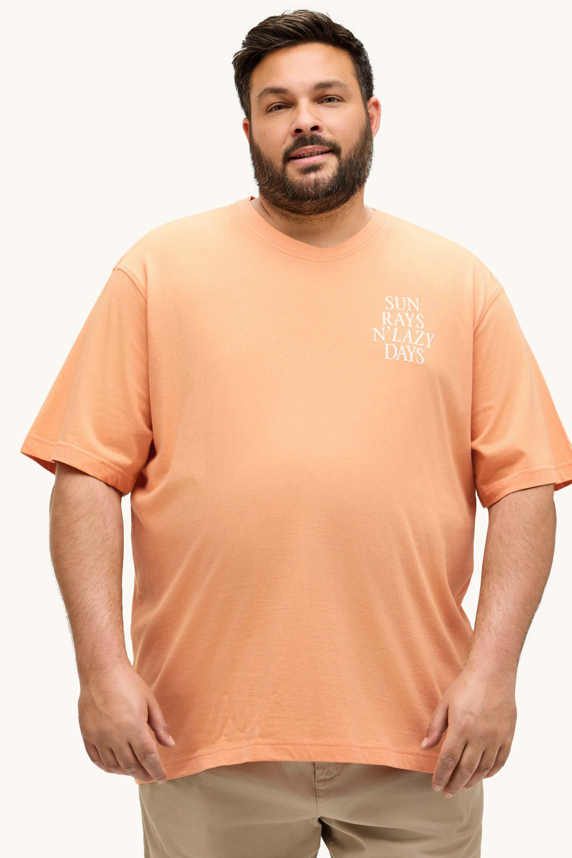 T-shirt - relaxed fit orange