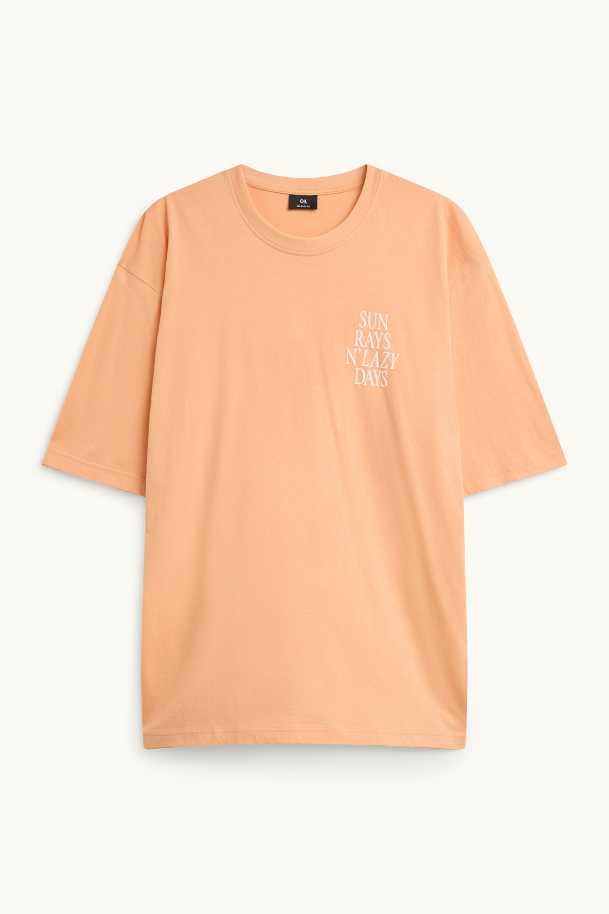 T-shirt - relaxed fit orange