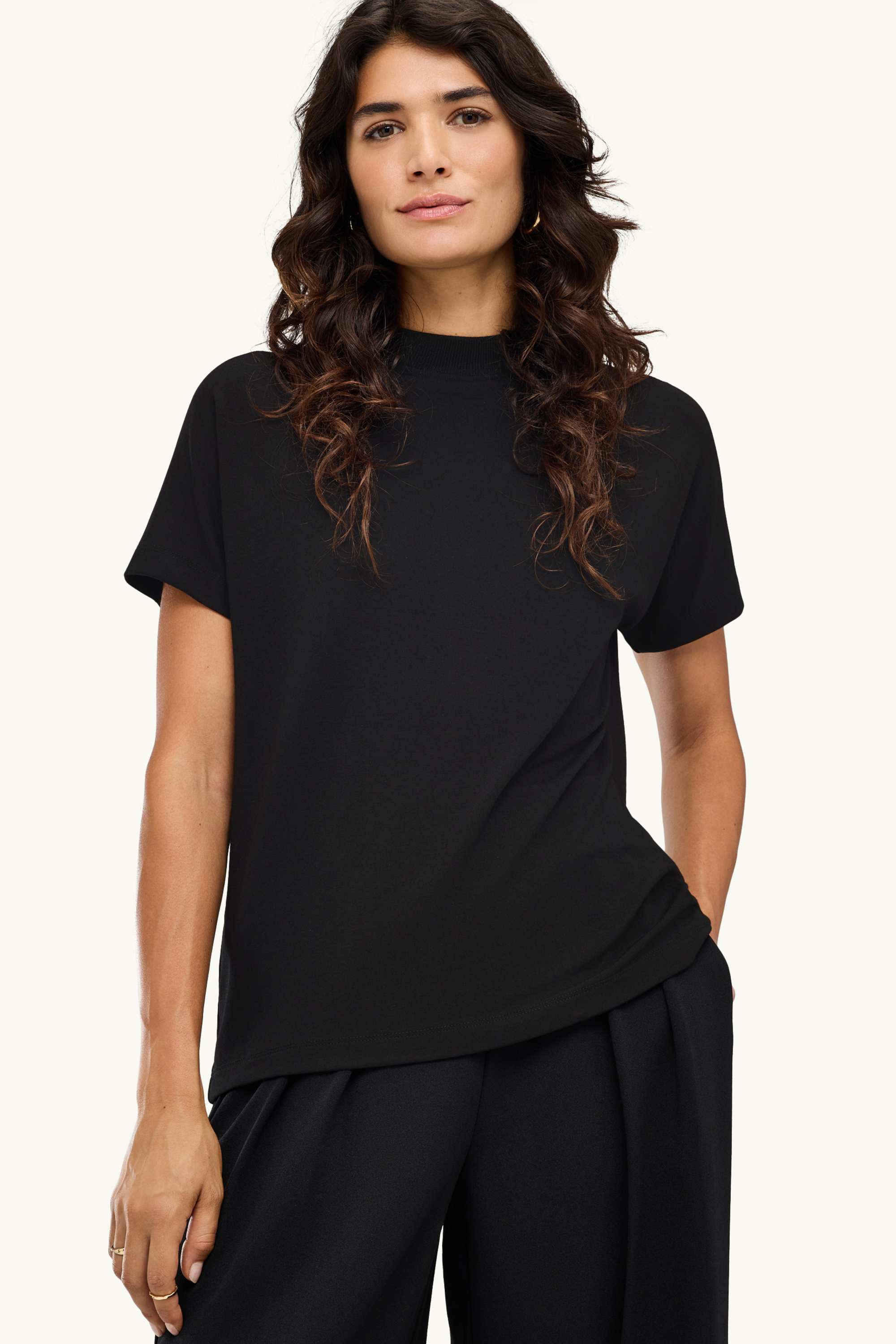 T-shirt - regular fit black