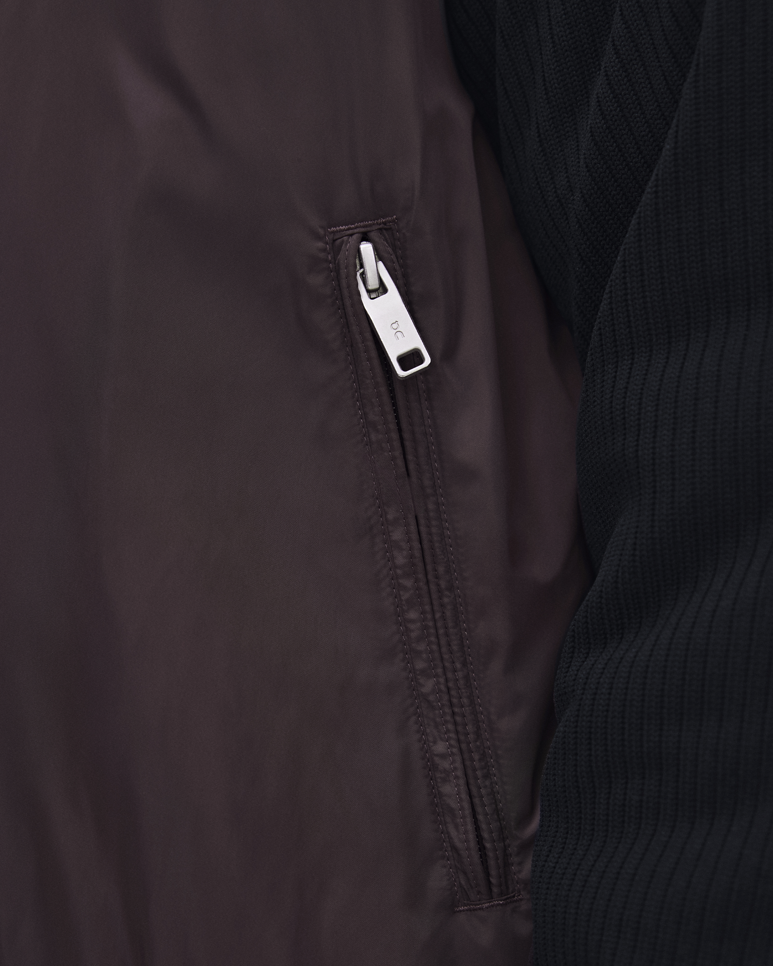 Courtside Bomber - Mulberry | Black