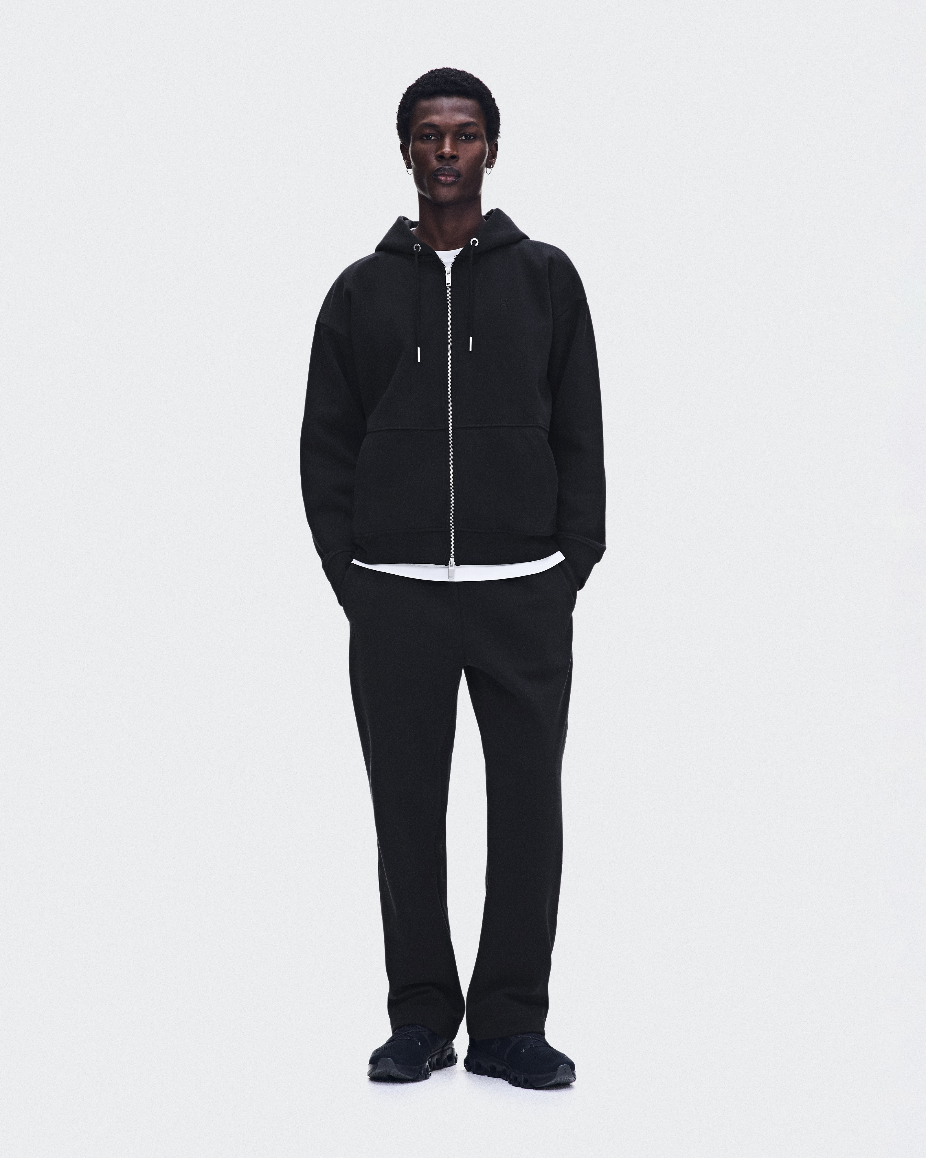 Club Collective Full Zip Hoodie - Black