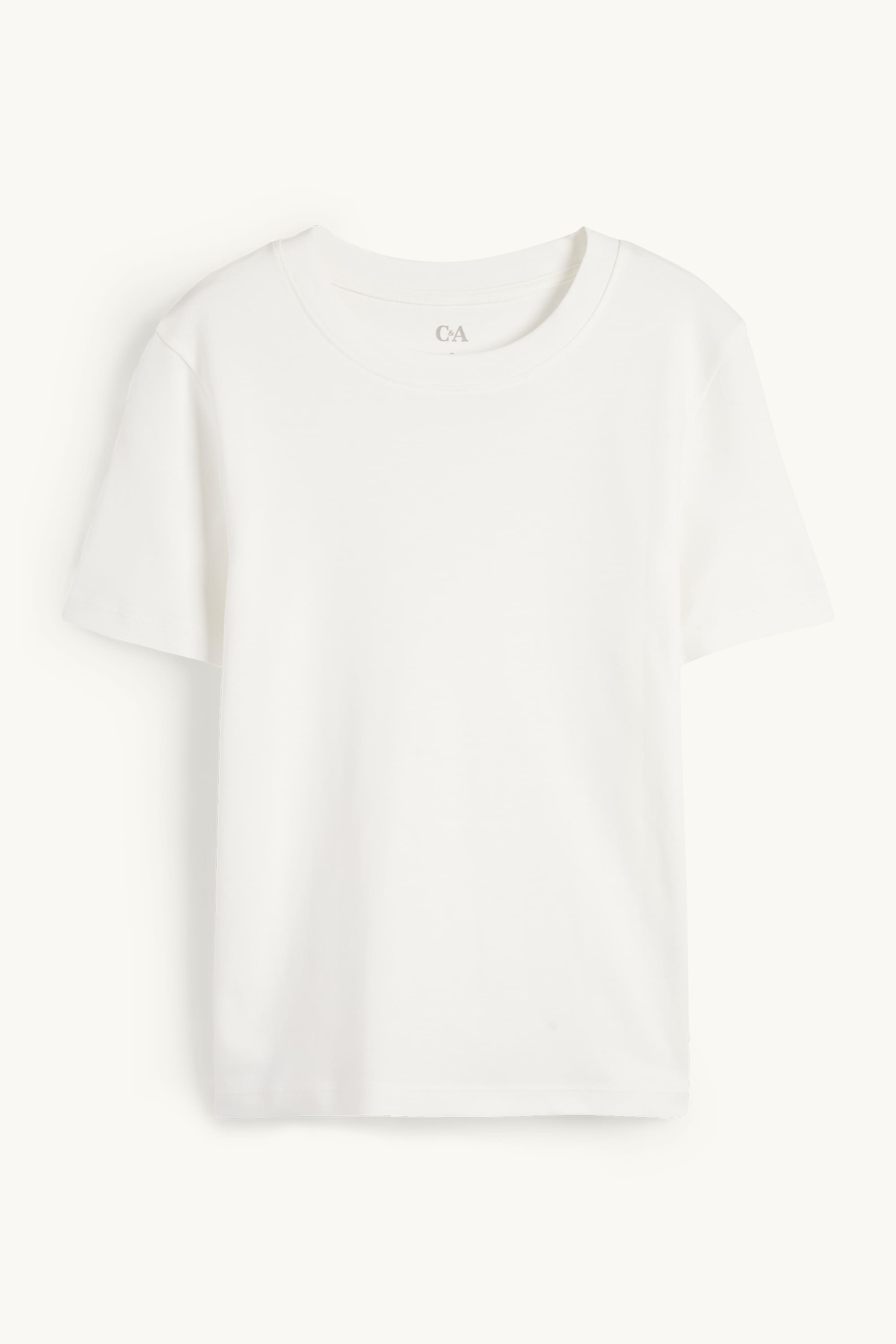 T-shirt - slim fit white