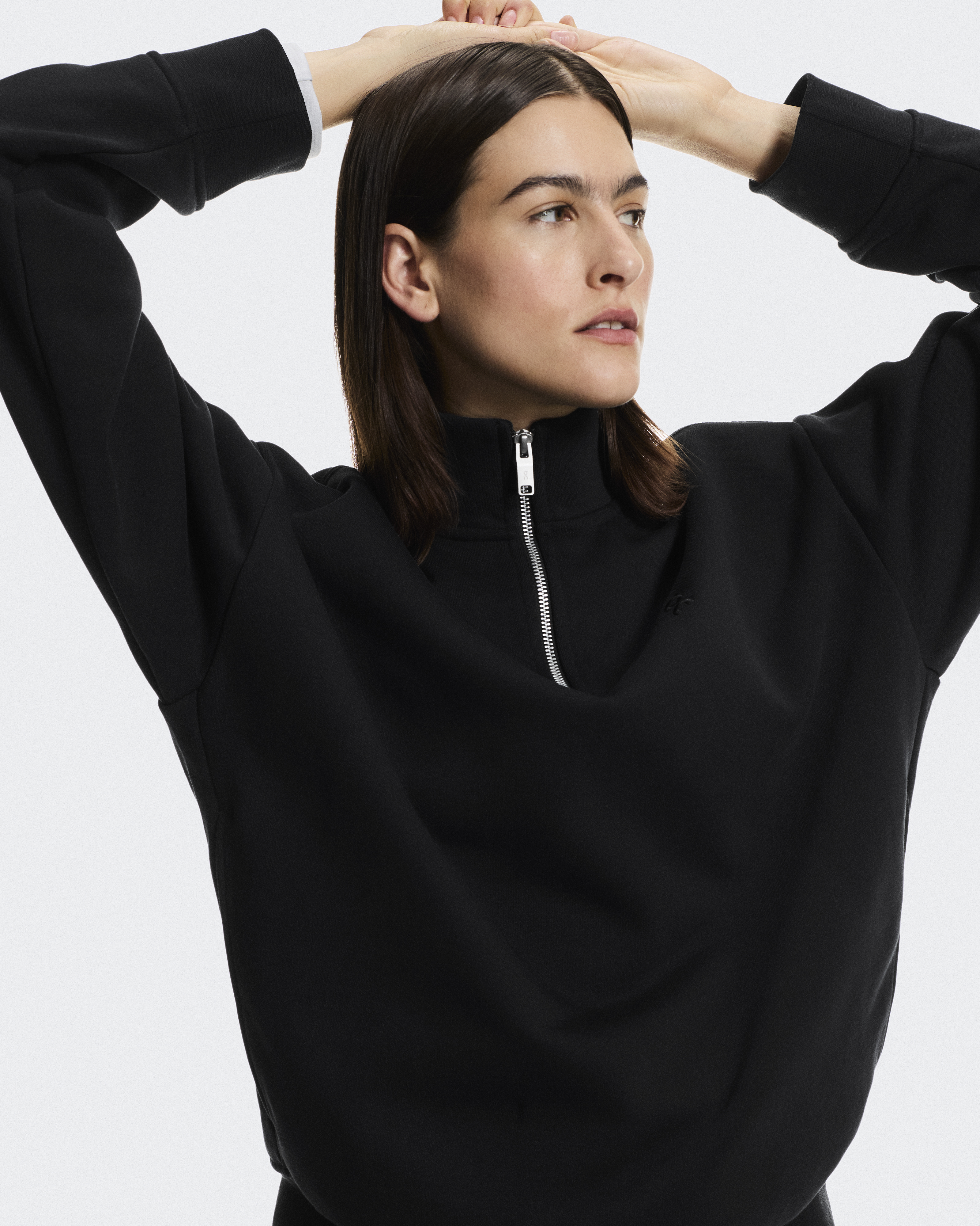 Club Collective 1/4 Zip - Black