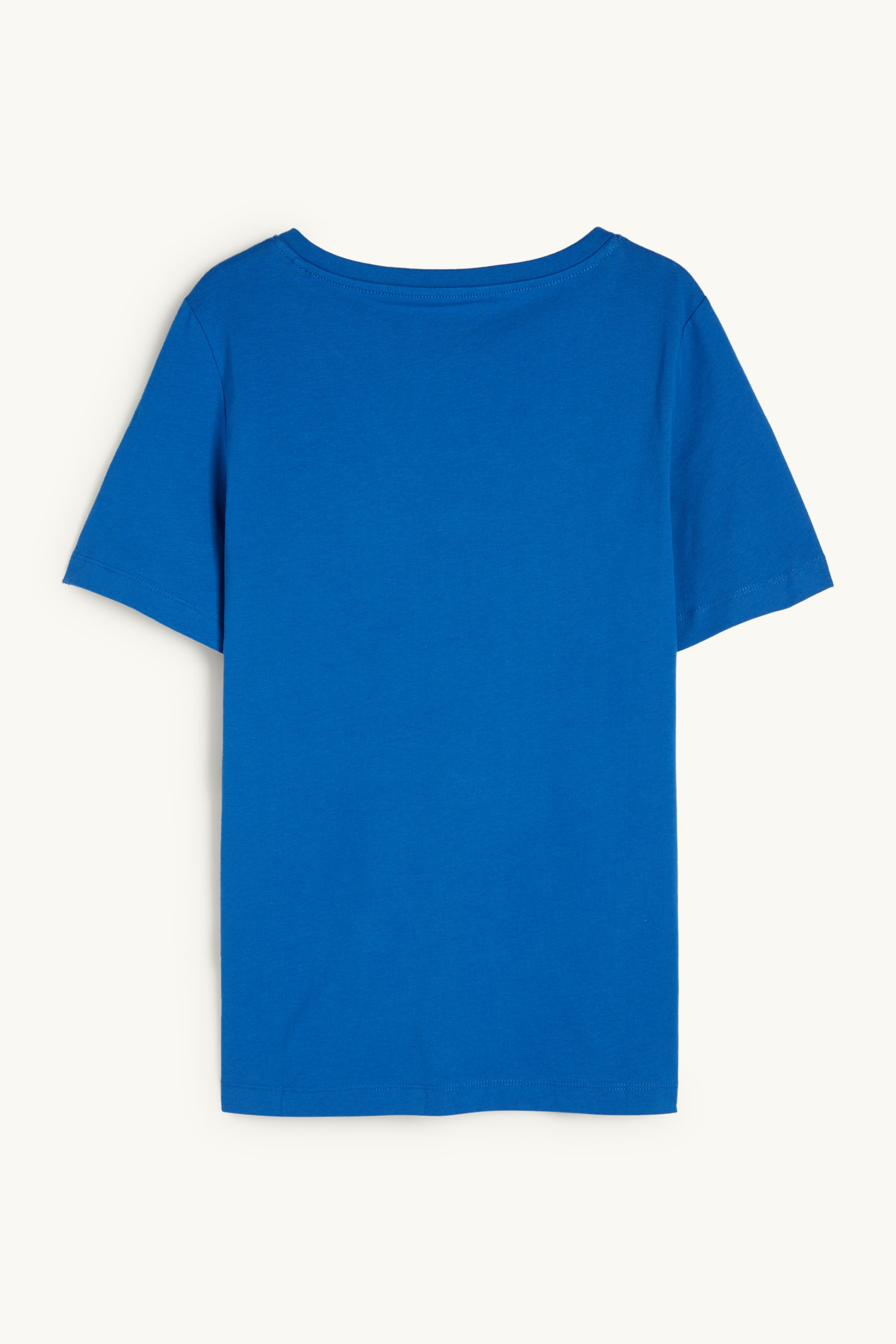 V-neck T-shirt - regular fit blue